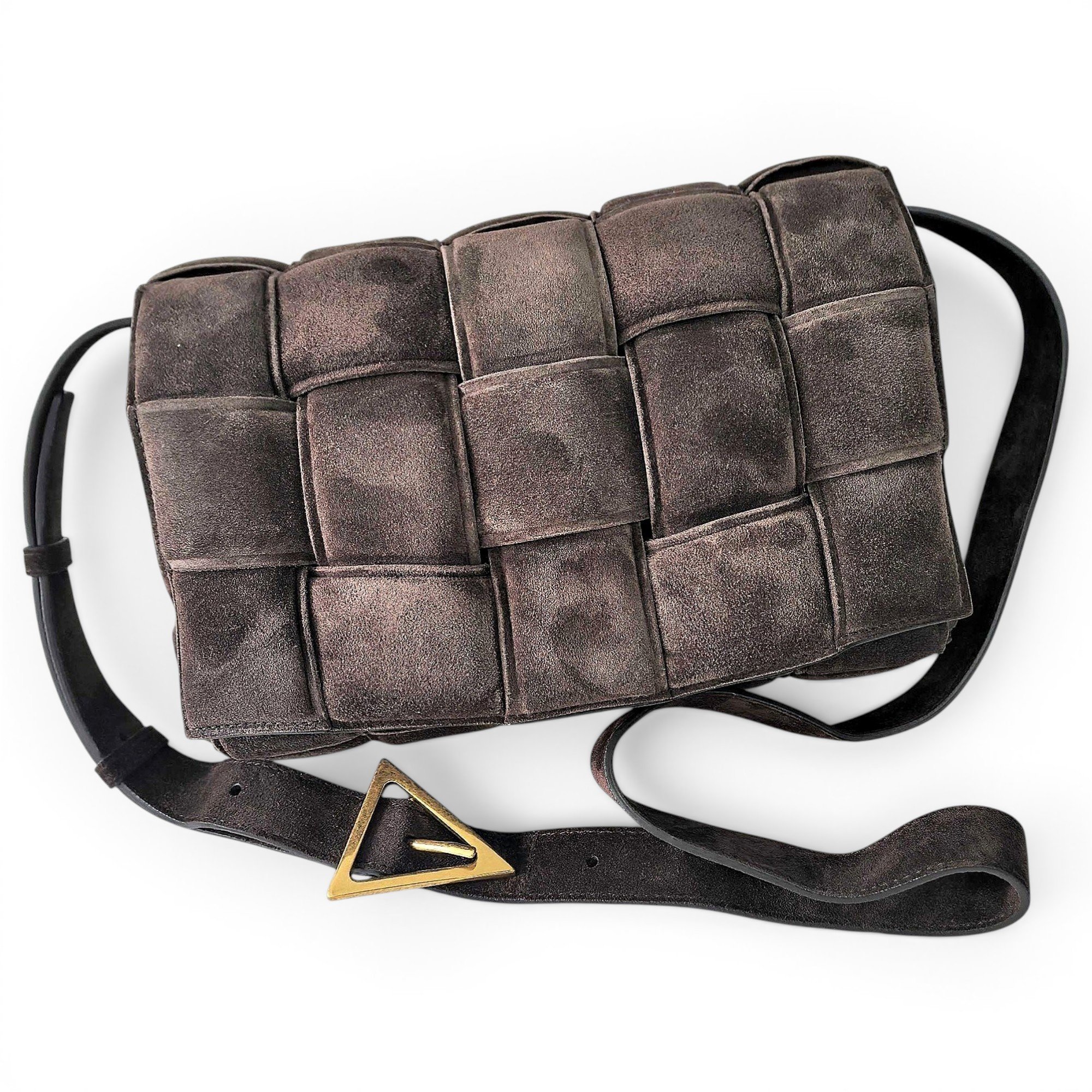 Cassette Padded leather handbag