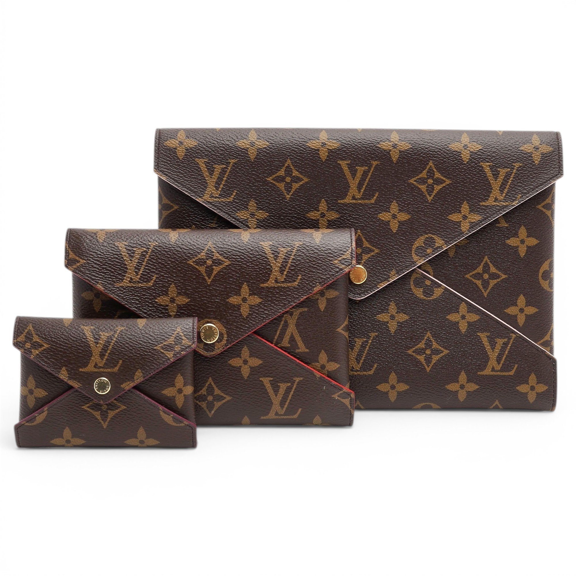 Kirigami cloth clutch bag
