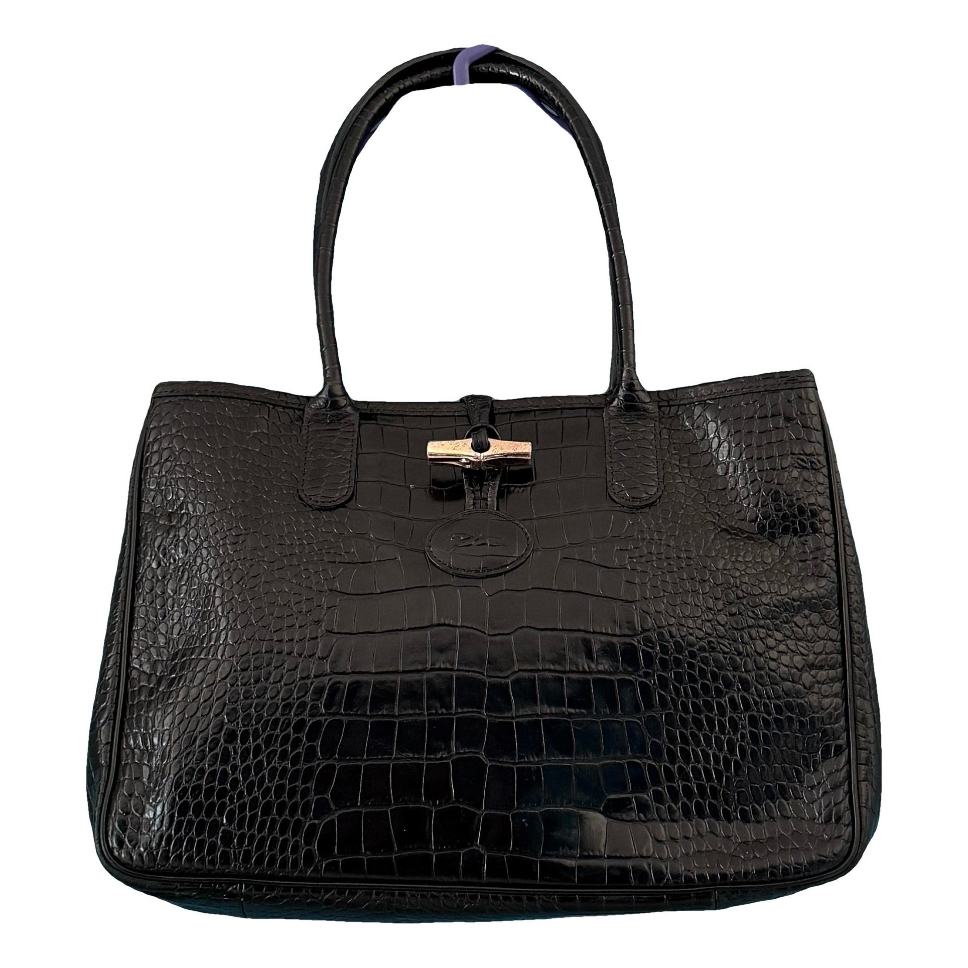 Roseau leather handbag