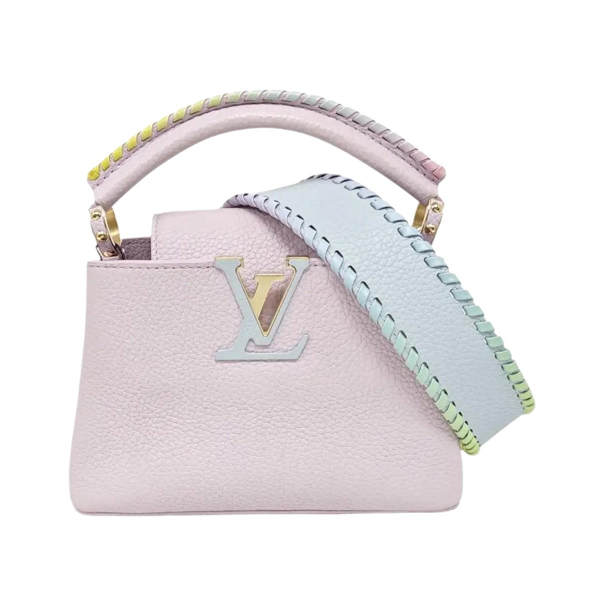 Capucines leather handbag
