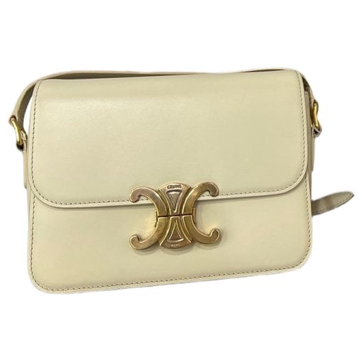 Triomphe leather handbag