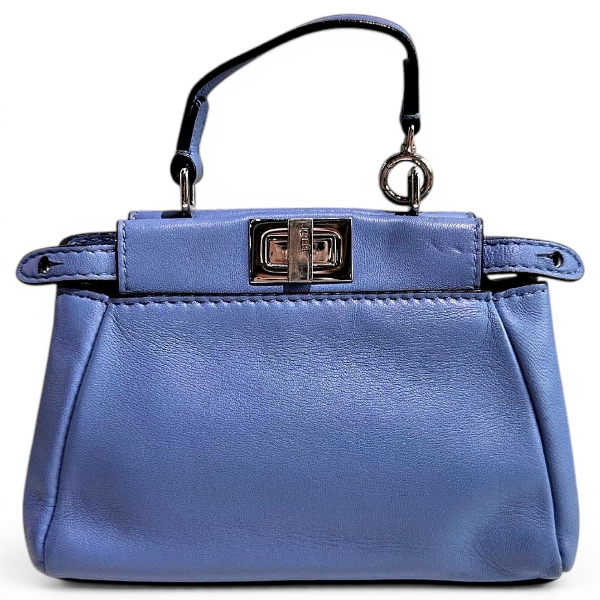 Peekaboo leather handbag