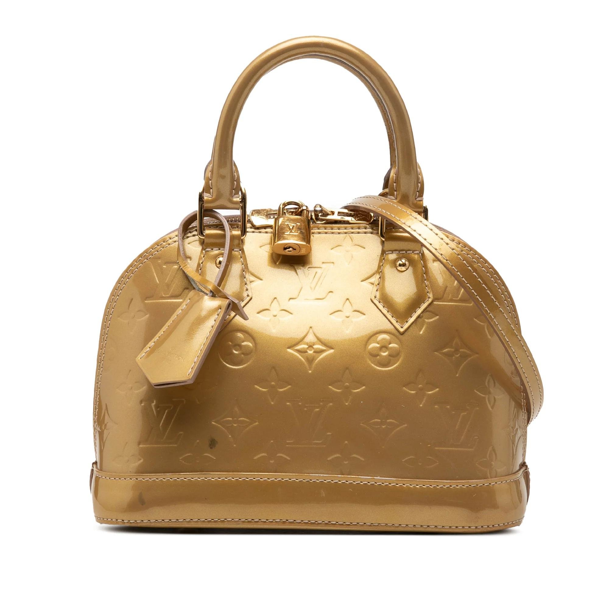 Alma leather handbag