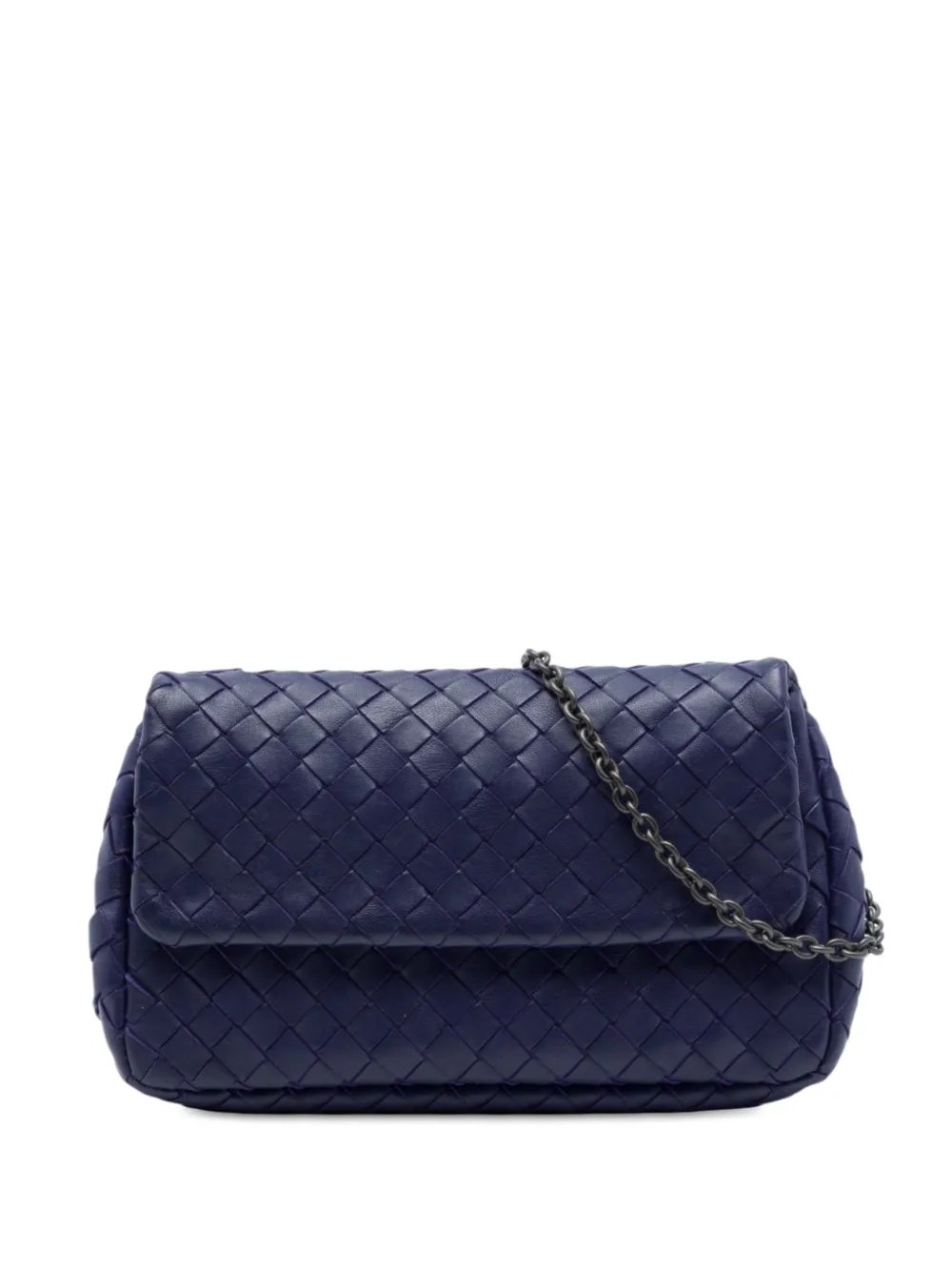 2012-2026 Mini Nappa Intrecciato Expandable Chain Flap crossbody bag