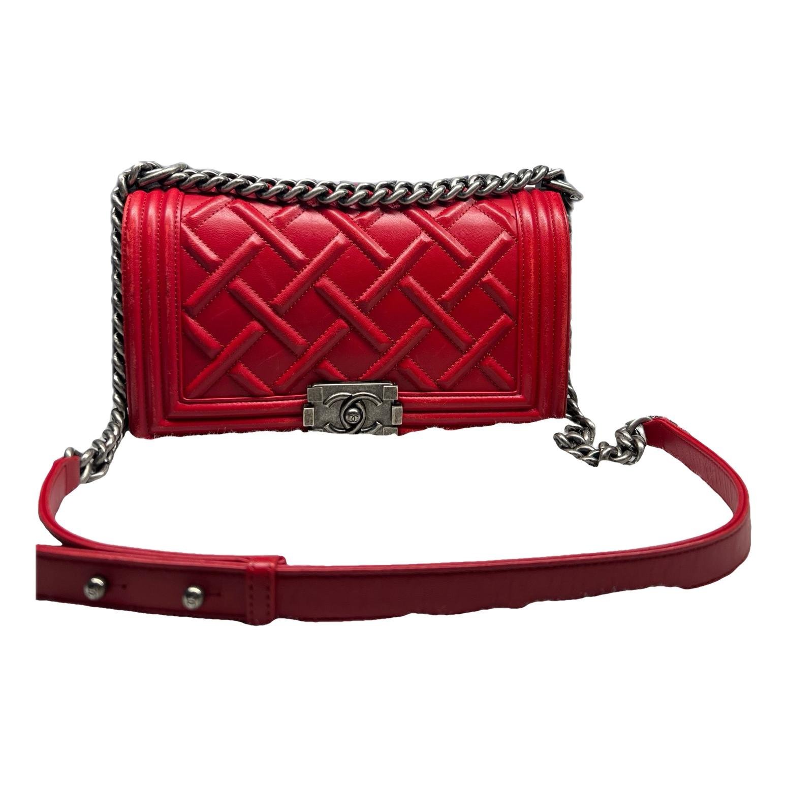 Boy leather handbag