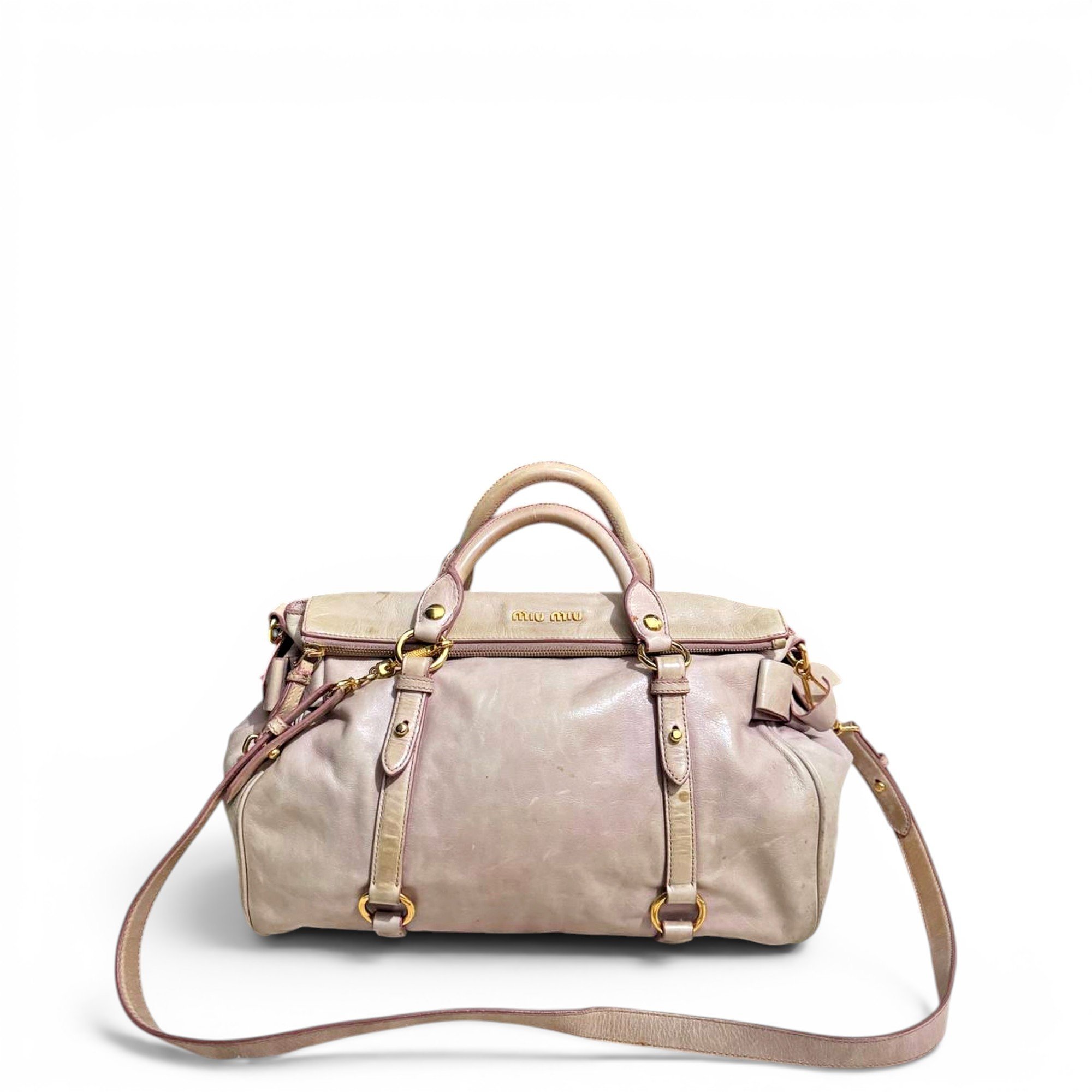 Vitello leather handbag