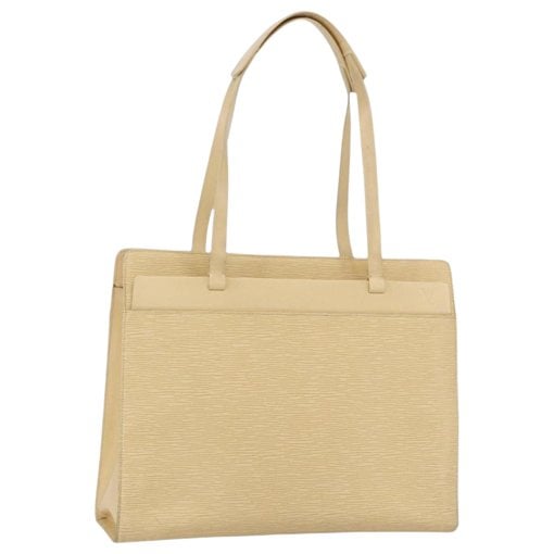 Croisette leather tote