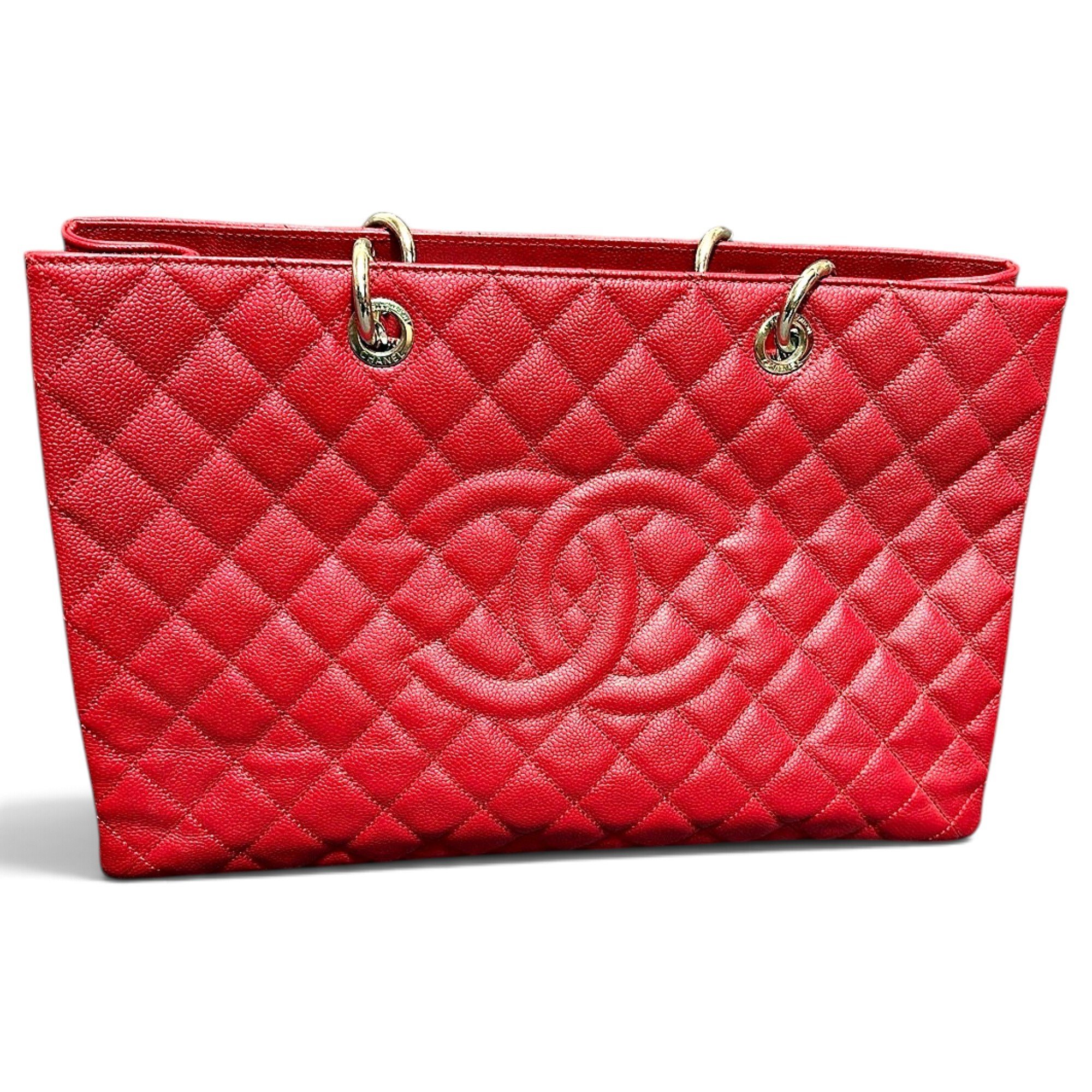 Grand shopping leather tote