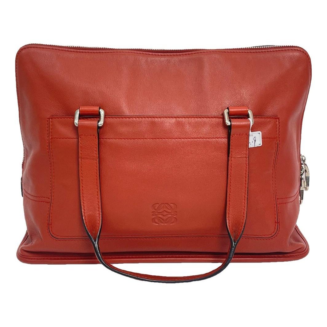 Anagram leather tote