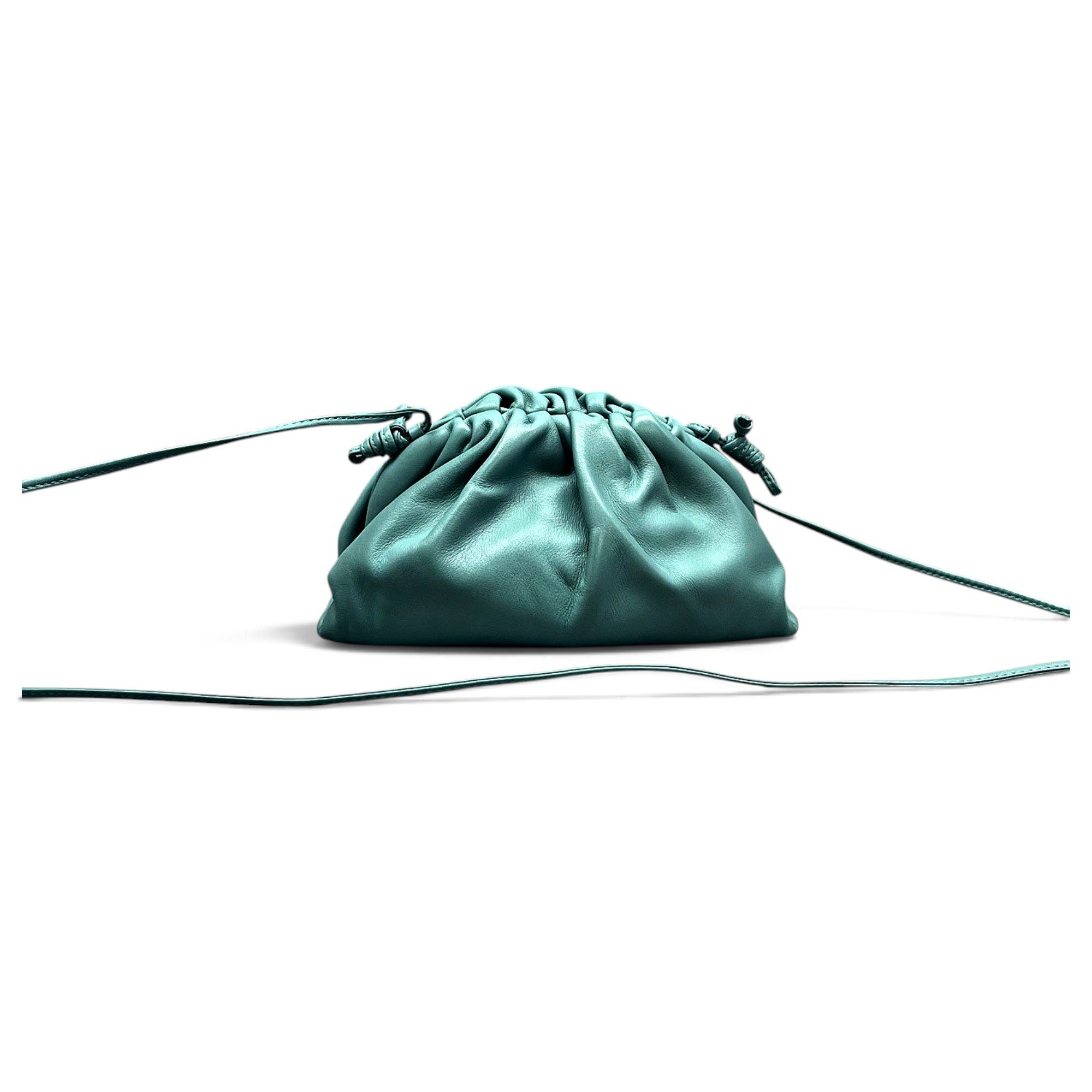 Pouch leather backpack