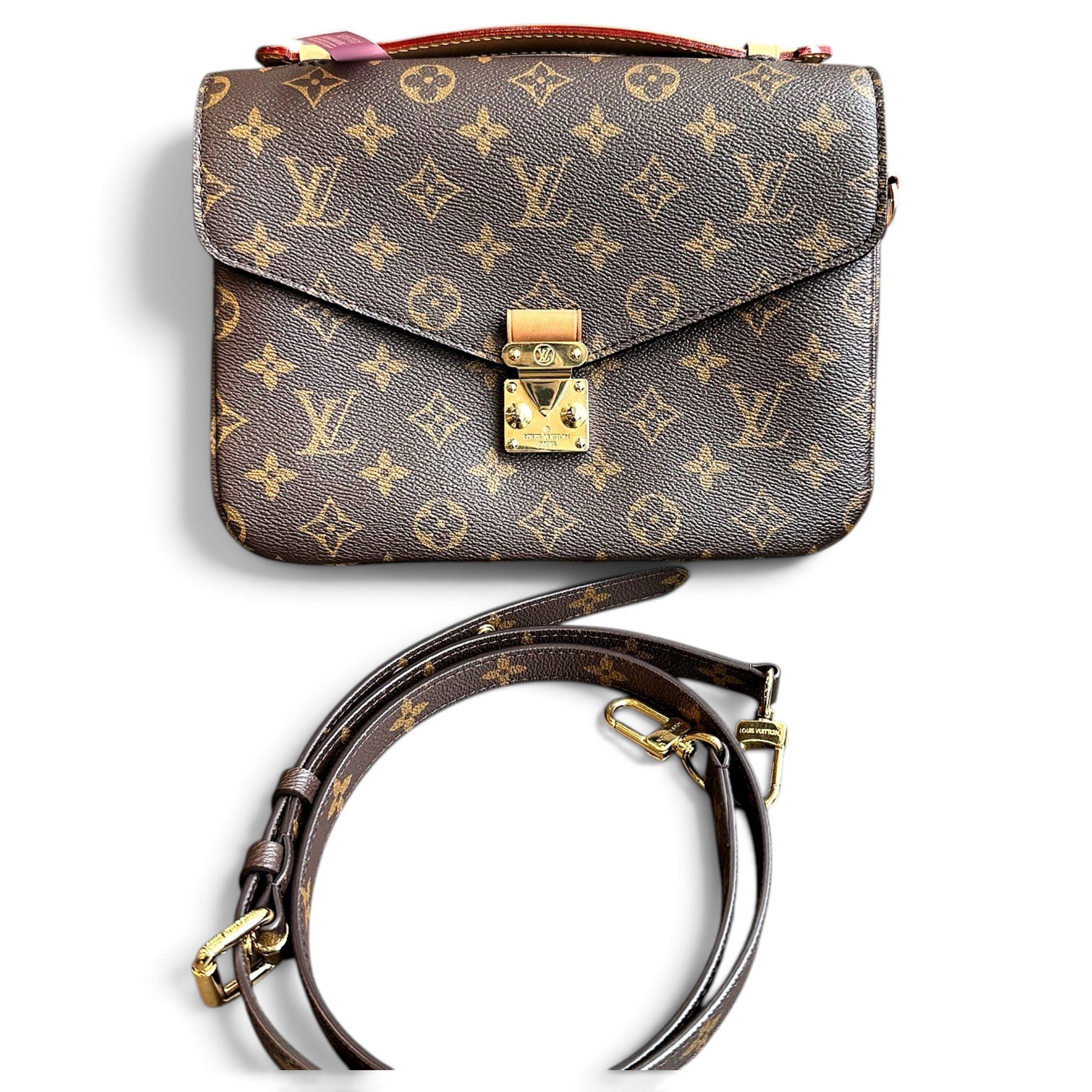 Metis leather handbag