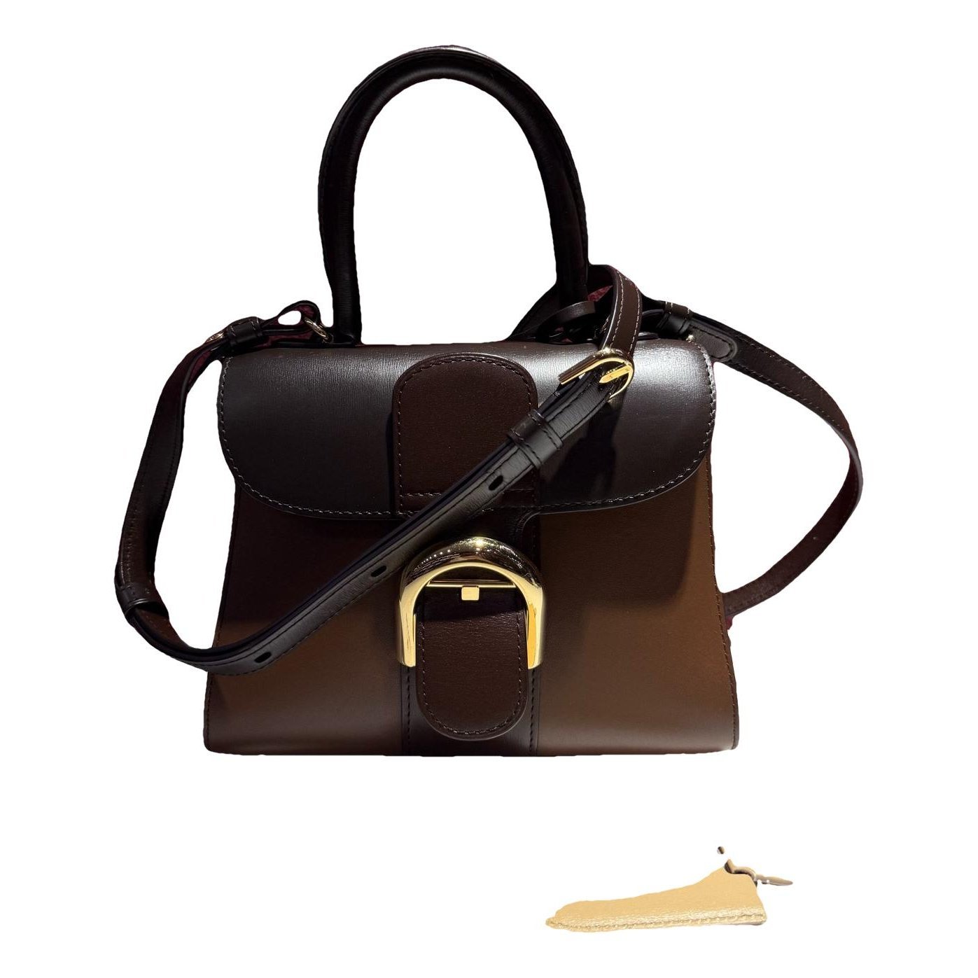 Brillant leather handbag