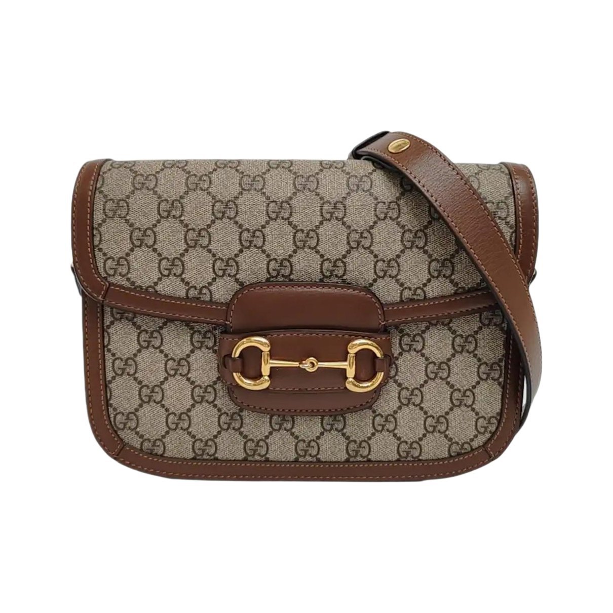 Handle Horsebit 1955 leather crossbody bag