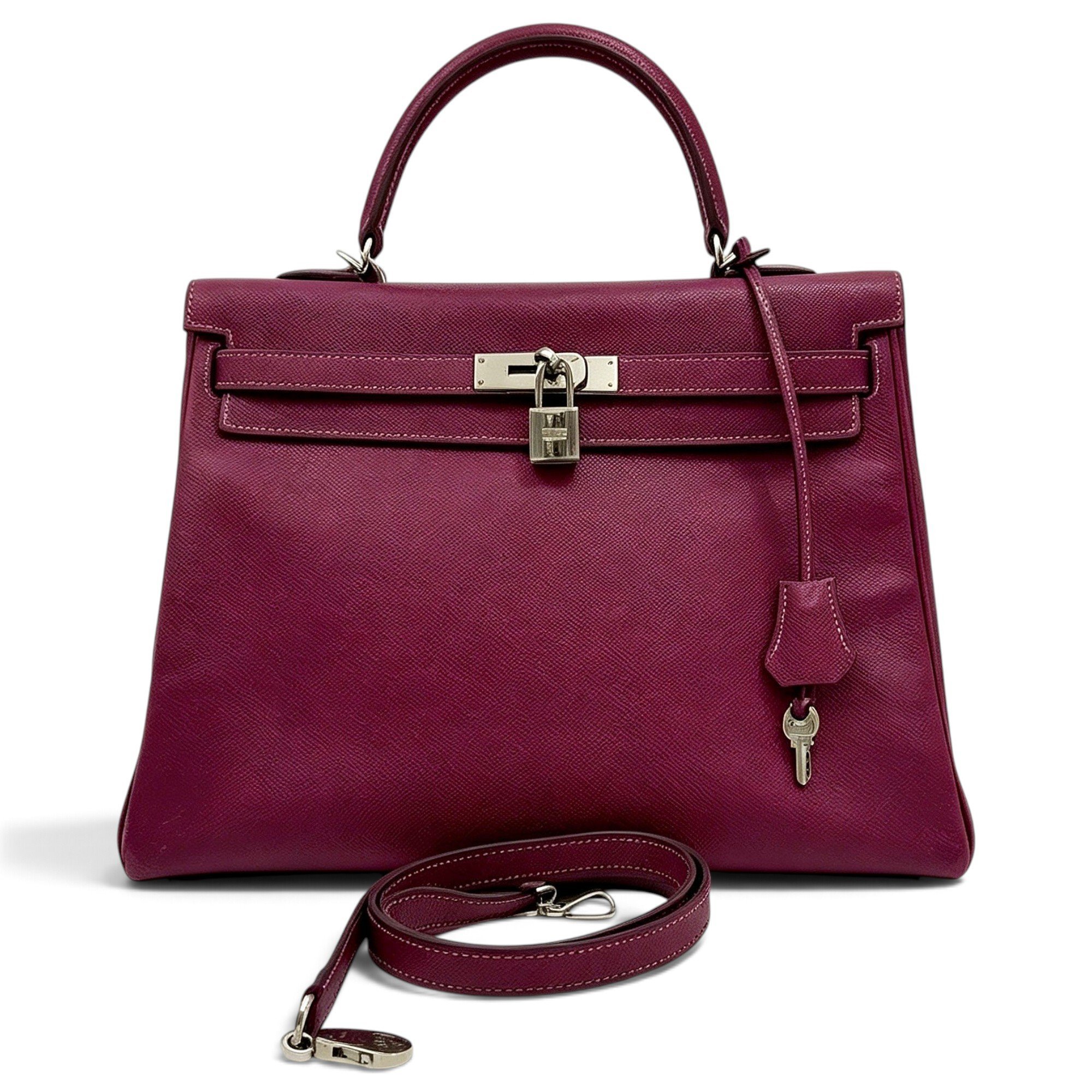 Kelly 35 leather bag