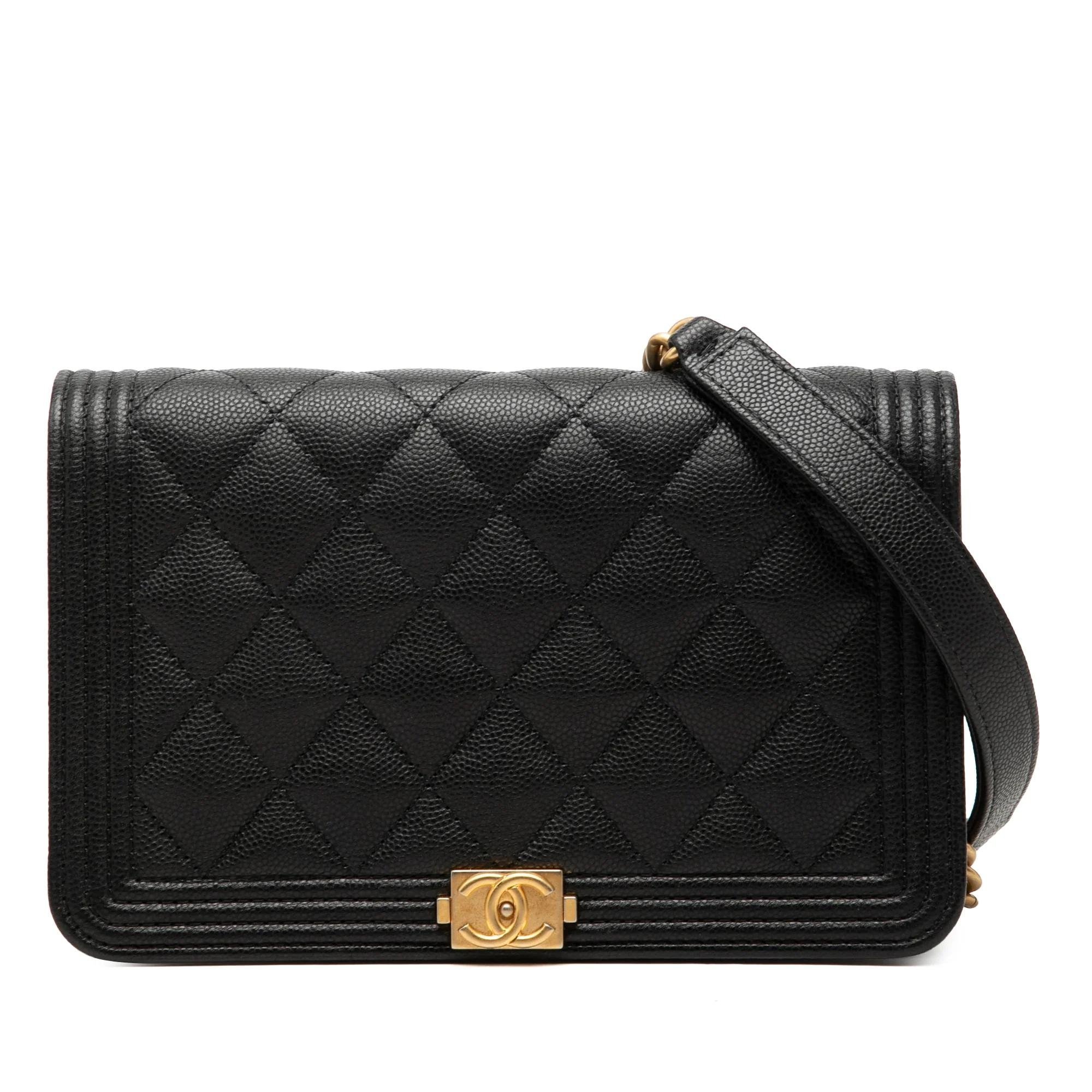 Boy leather crossbody bag