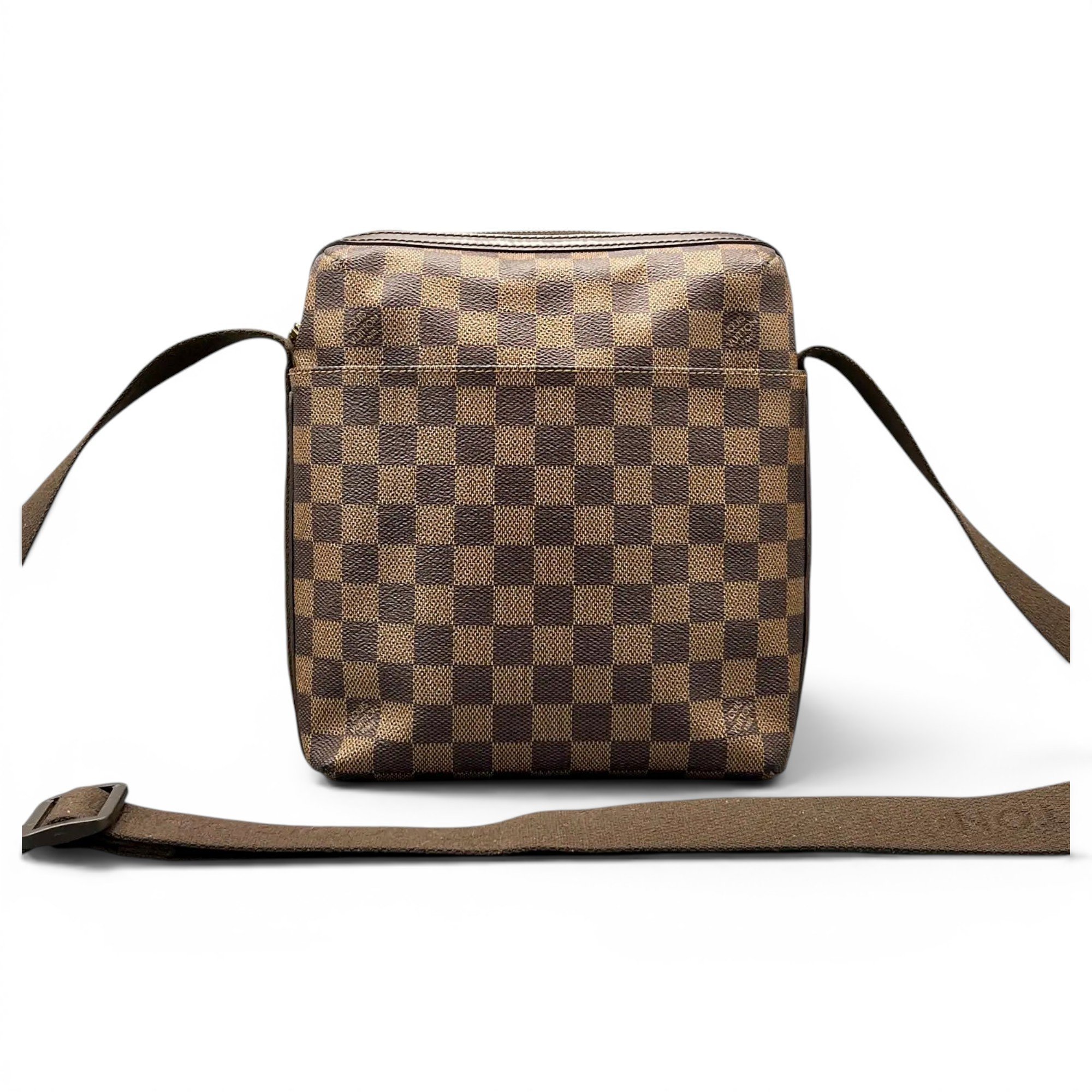 Vinyl crossbody bag