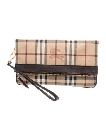 Burberry Haymarket Check Clutch
