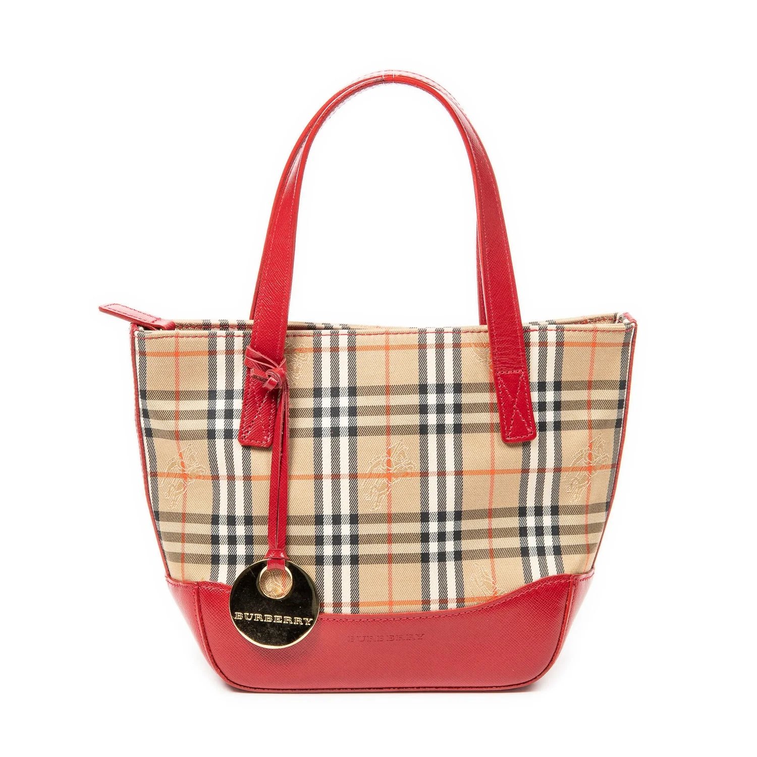 Canvas Mini Zip Shopping Tote