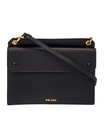 Saffiano Leather Shoulder Bag