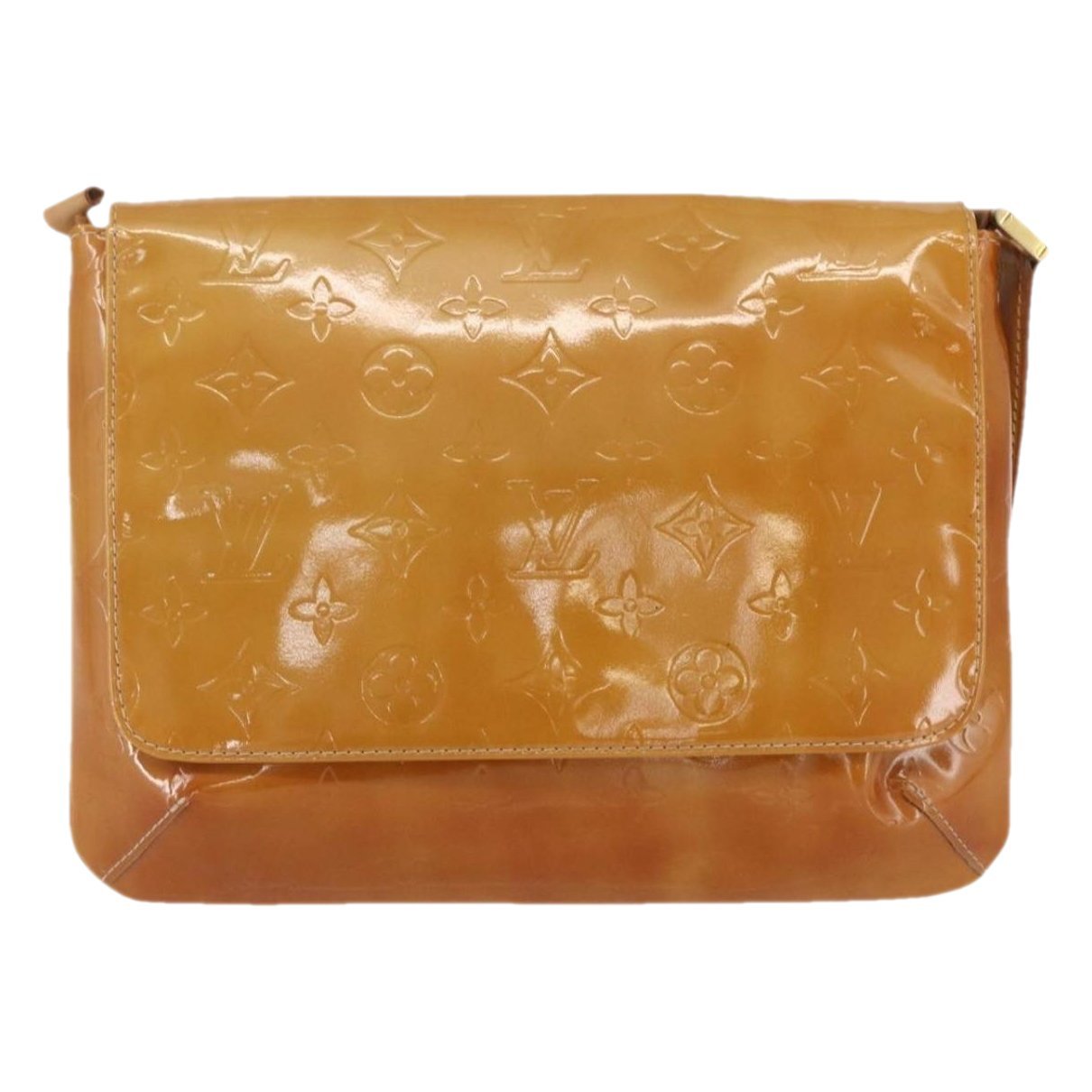 Thompson patent leather handbag