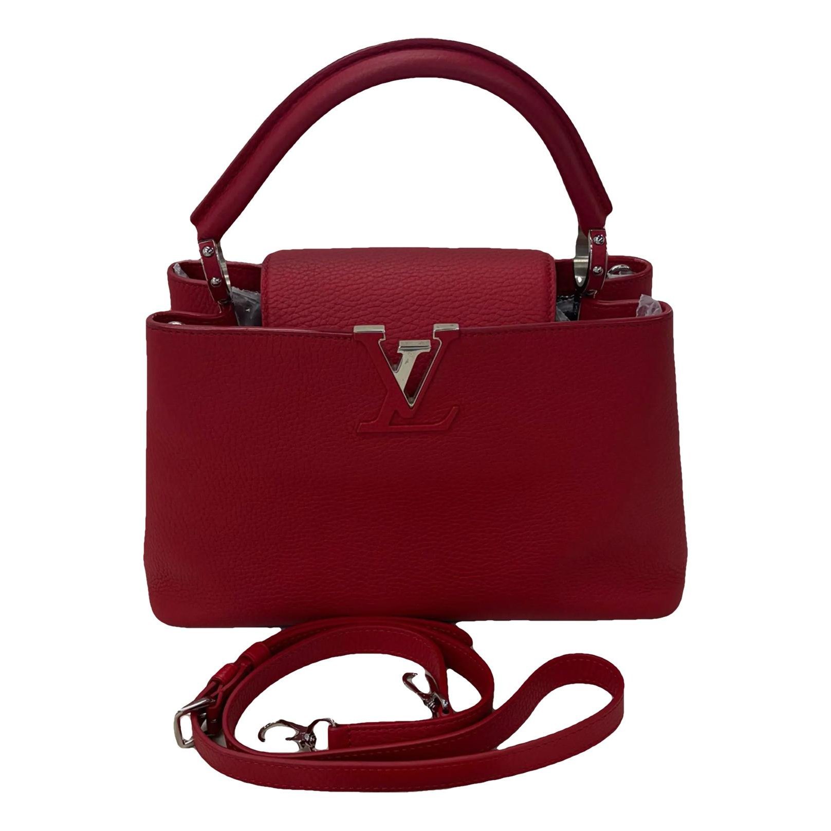 Capucines leather handbag