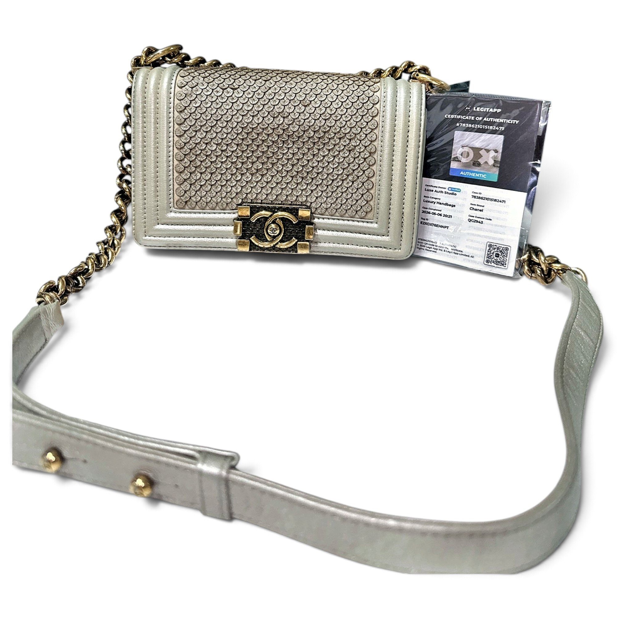 Boy leather handbag