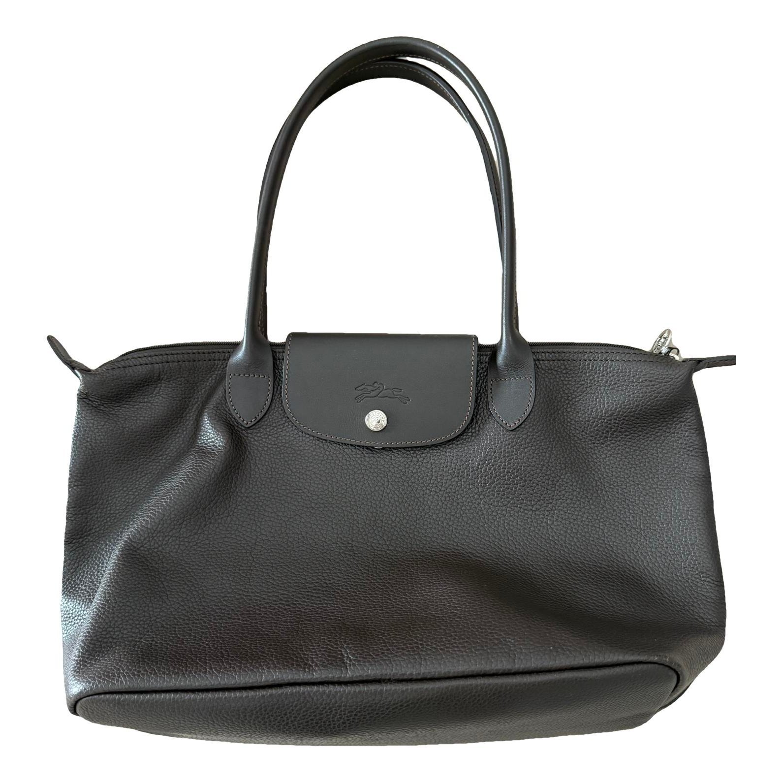 Pliage leather tote