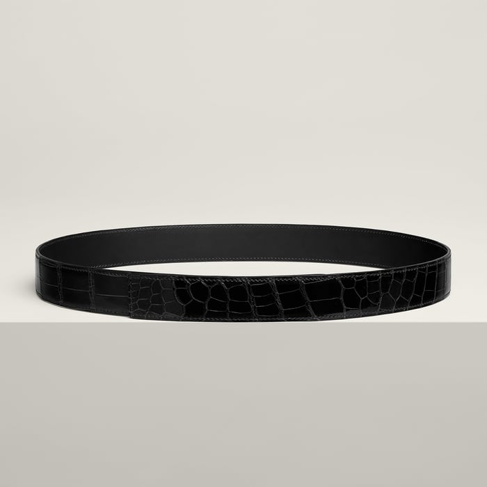 Noir Leather Strap 32 MM
