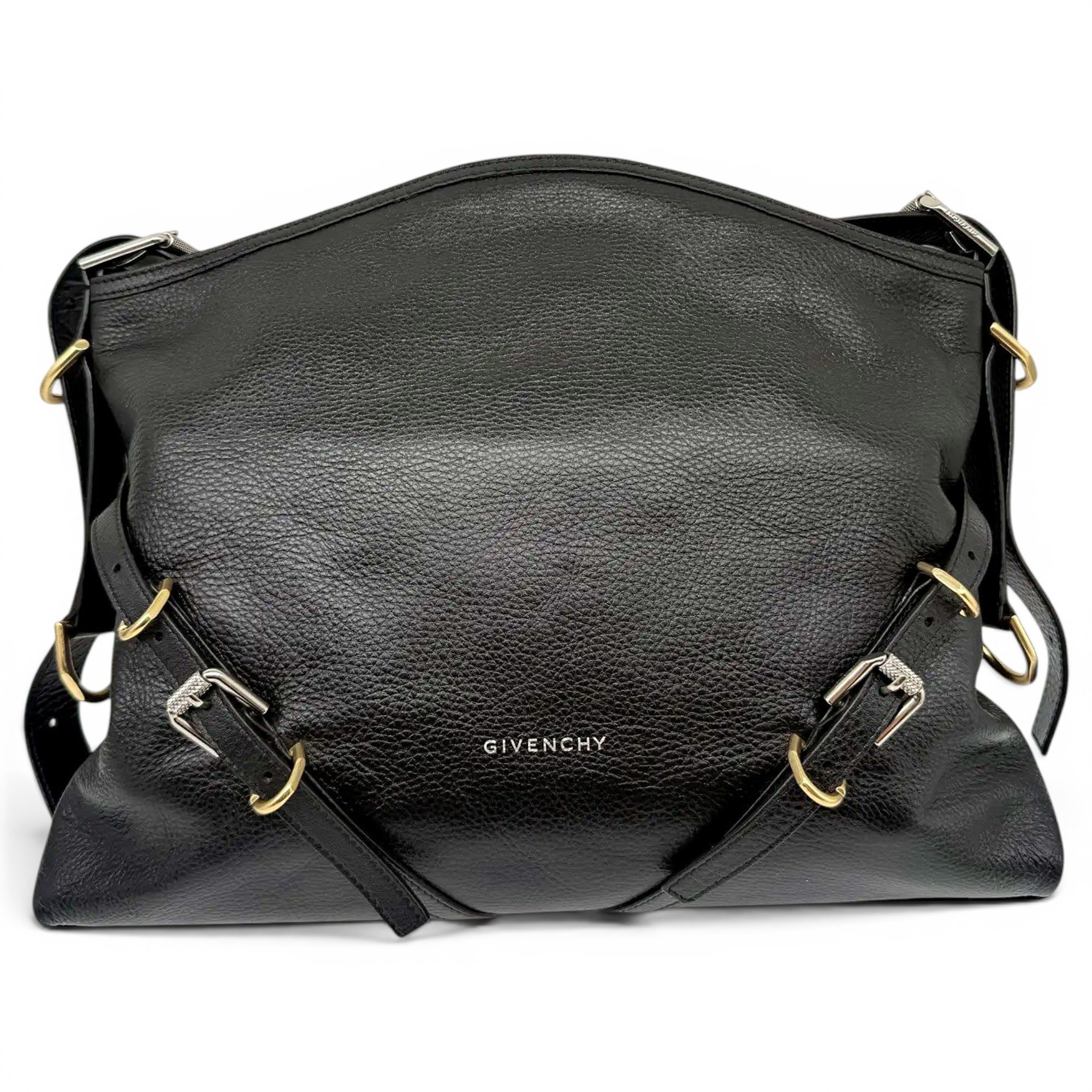 Voyou leather handbag