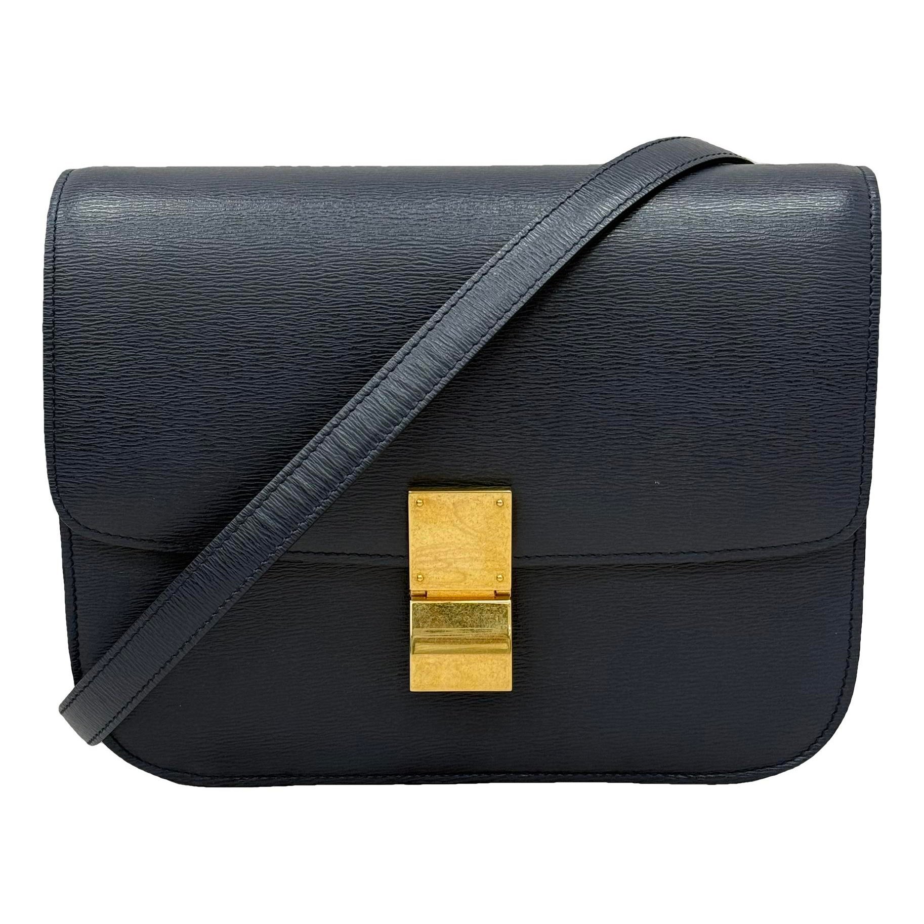 Classic leather handbag