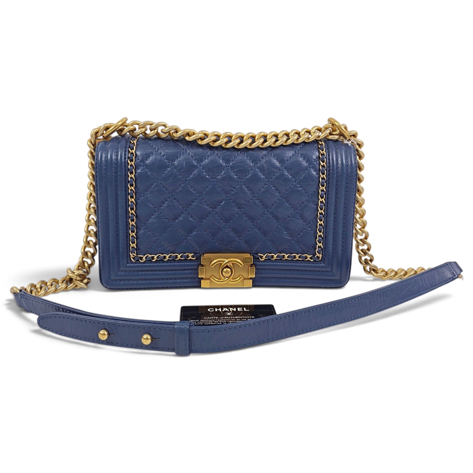 Boy leather handbag