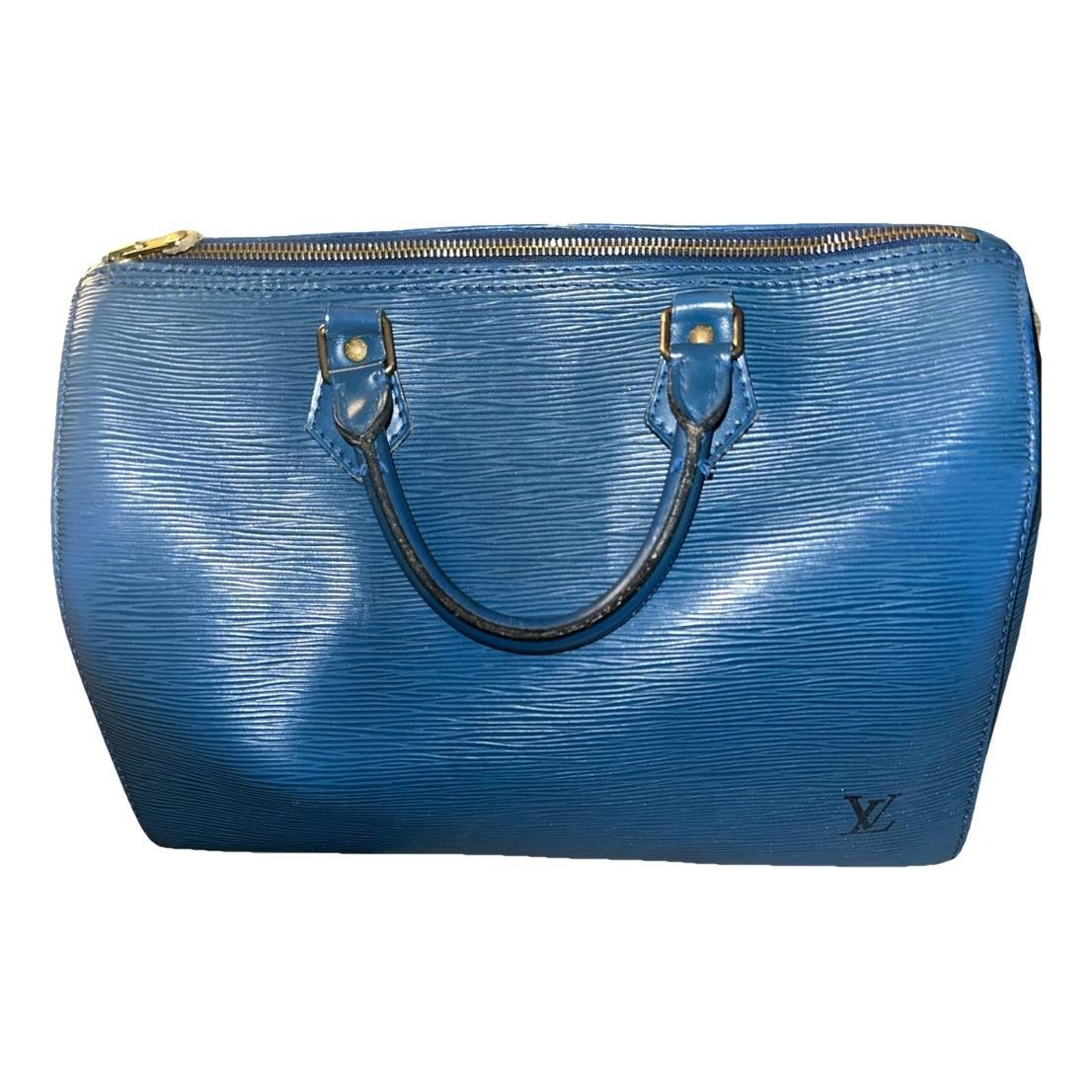Speedy leather handbag