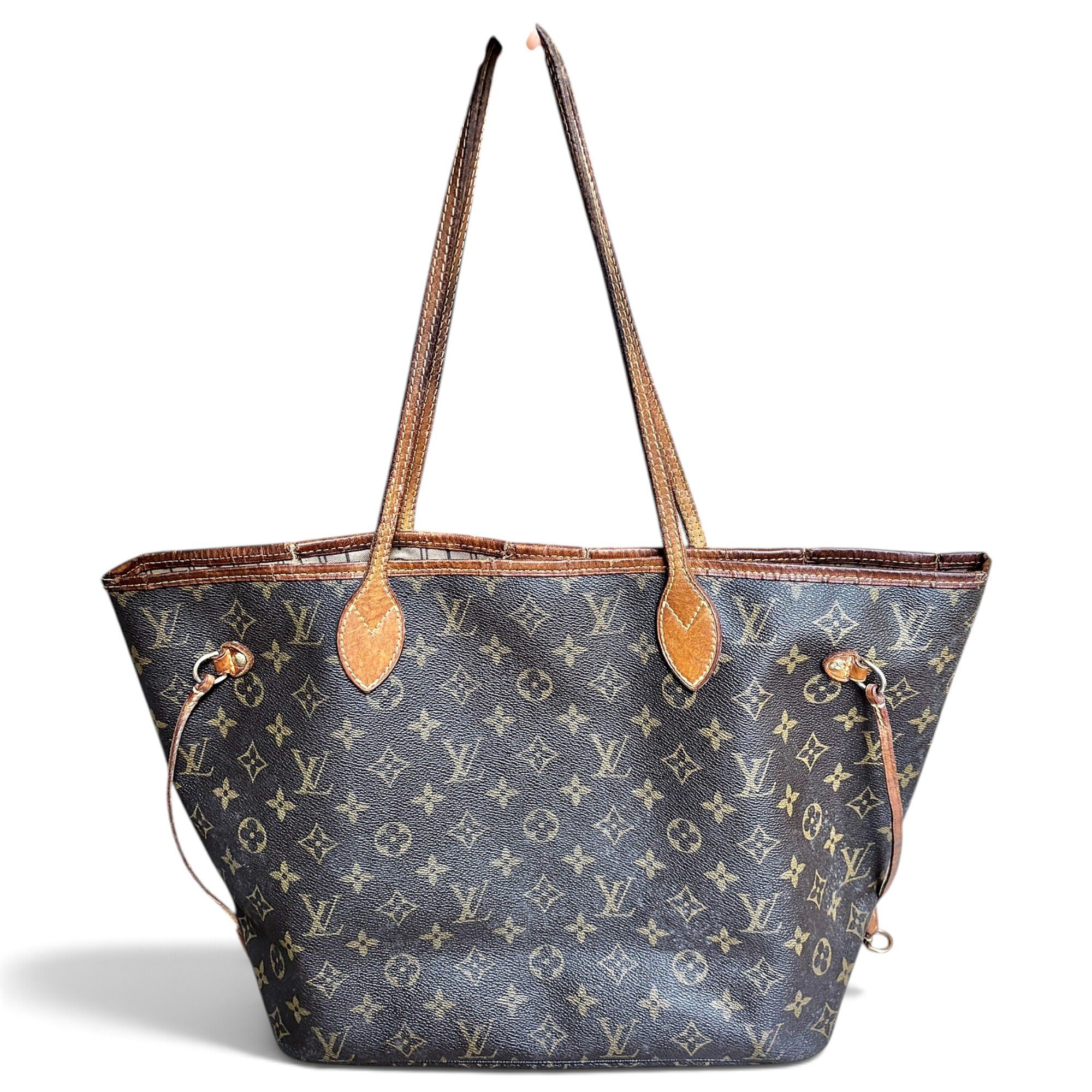 Neverfull leather tote