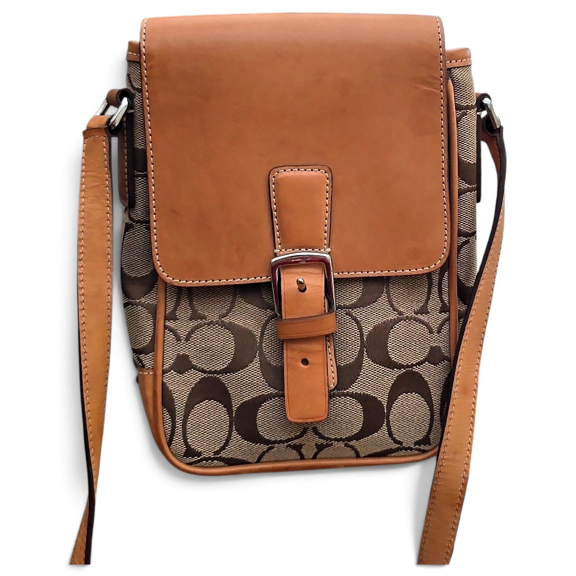 Leather crossbody bag