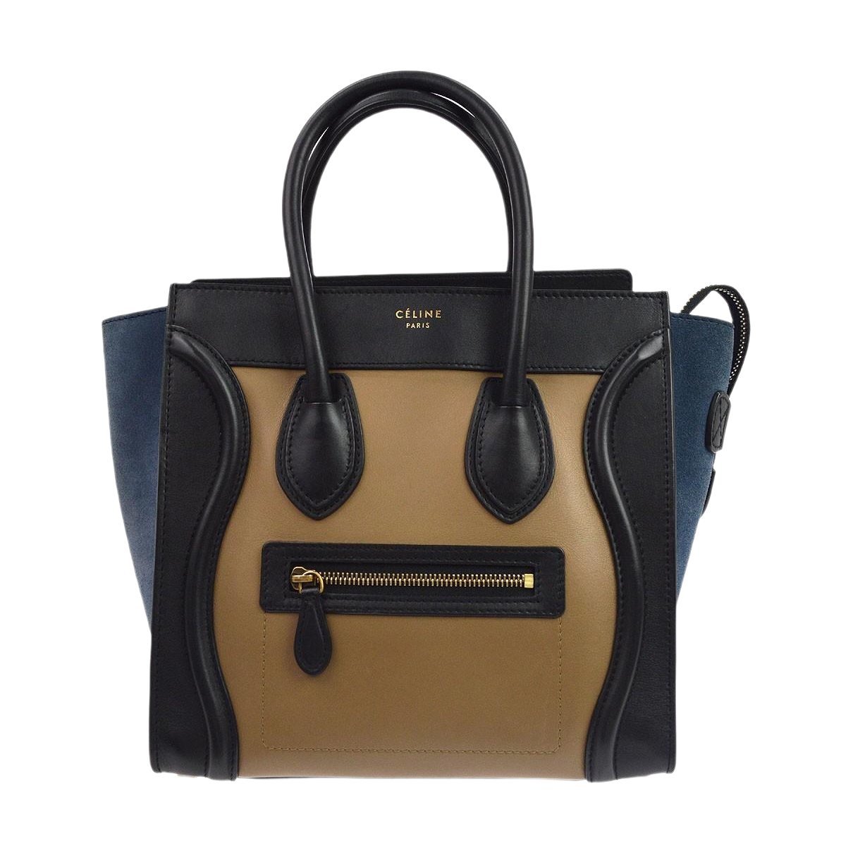 Luggage leather handbag