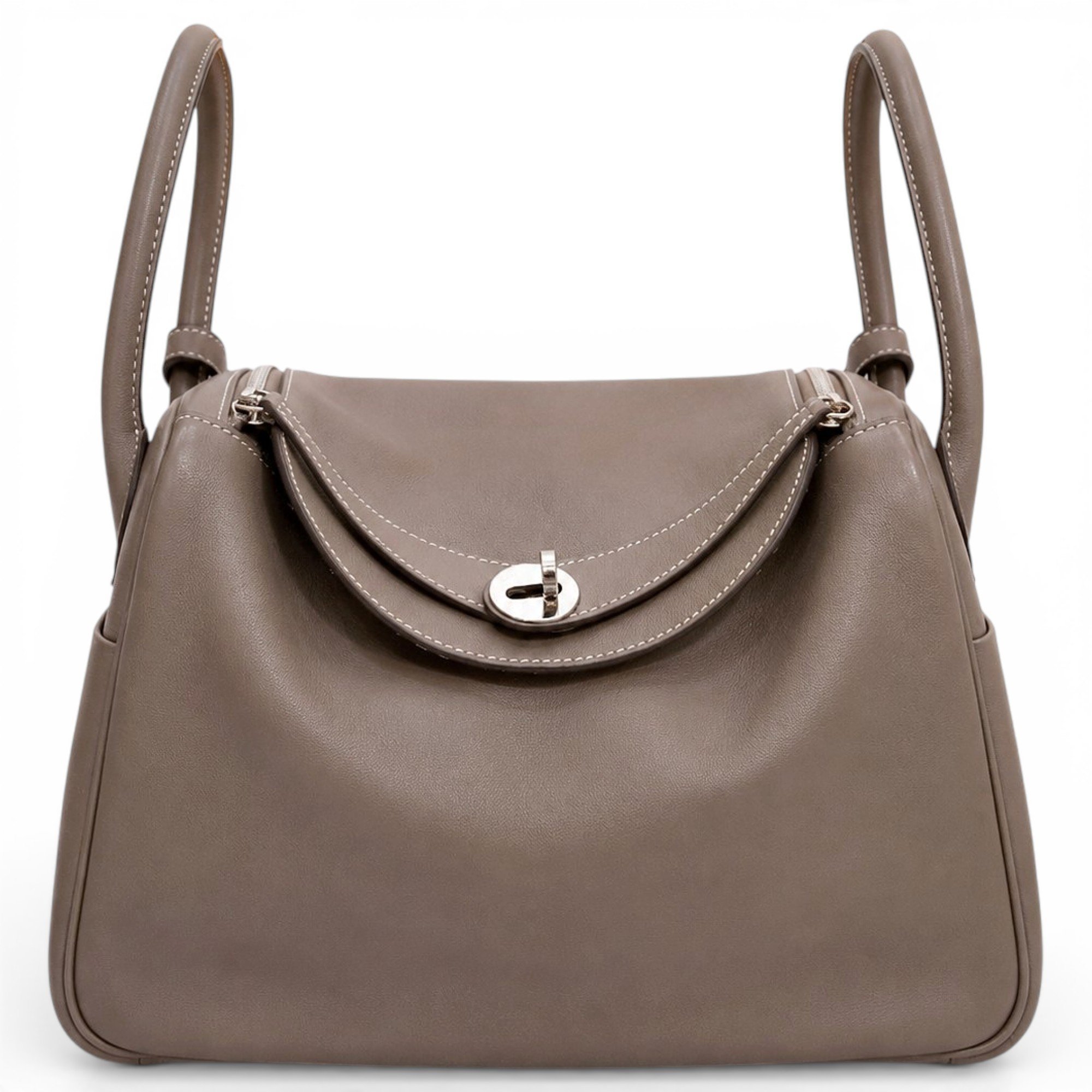 Hermes Lindy Handbag Swift Leather