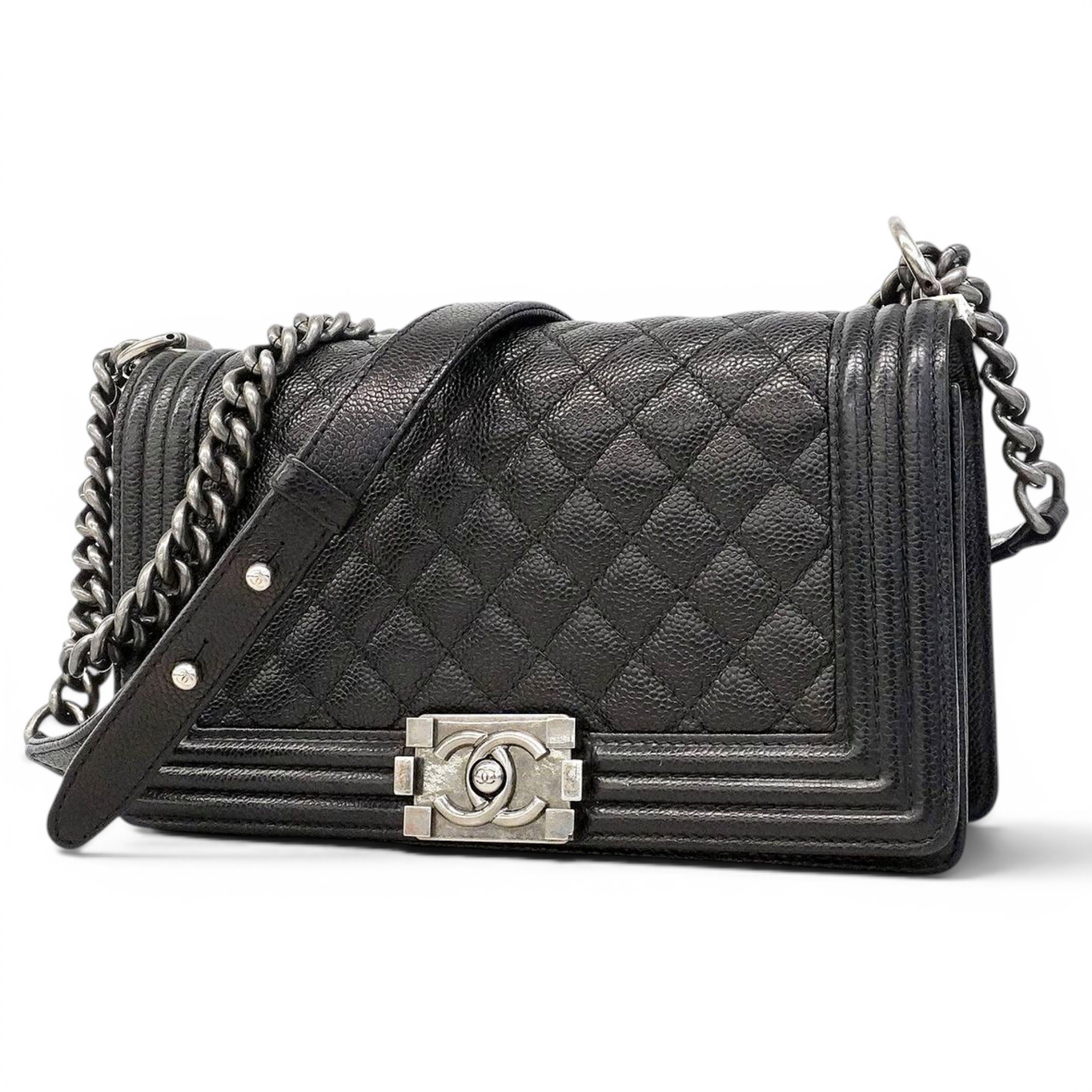 Boy leather handbag