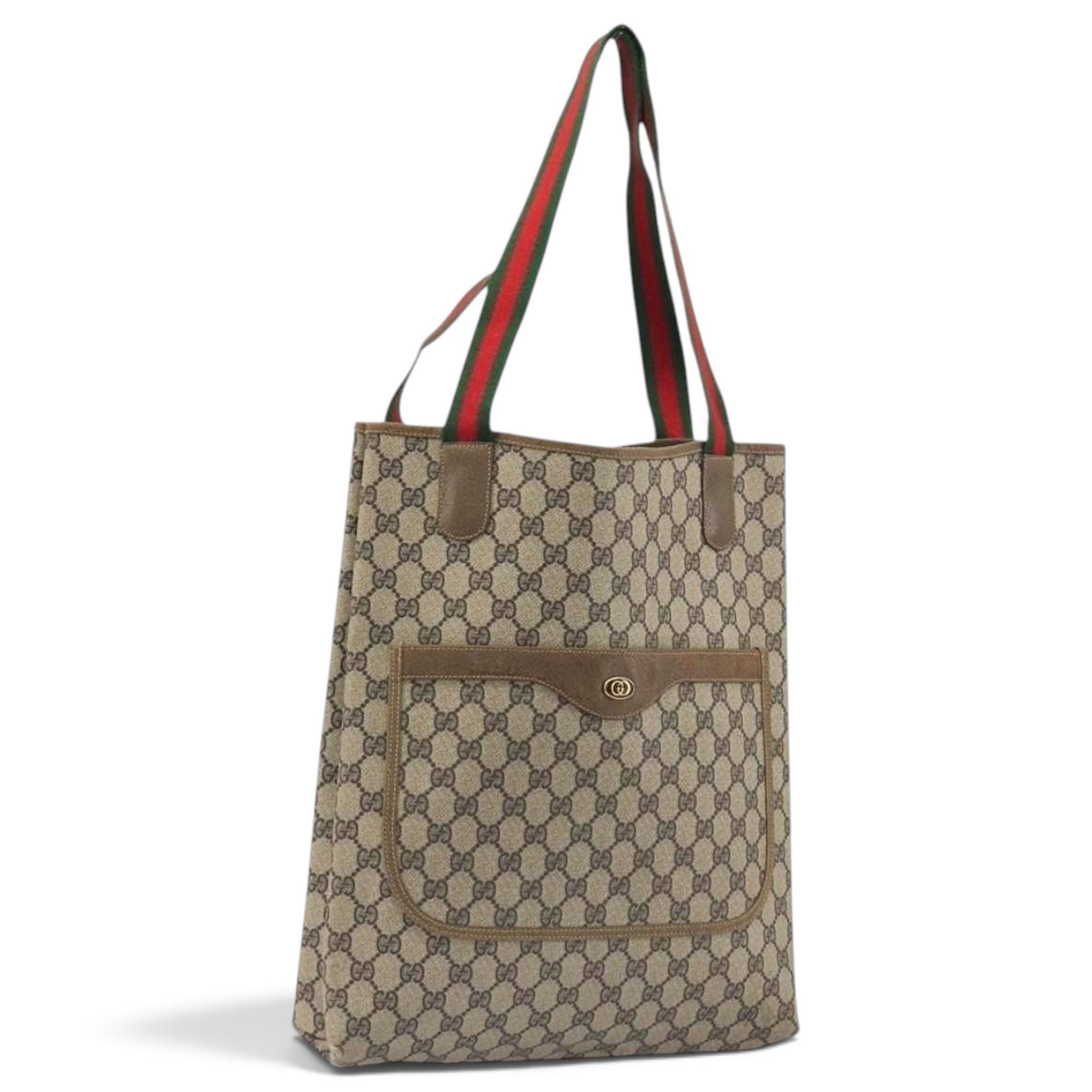 Leather tote
