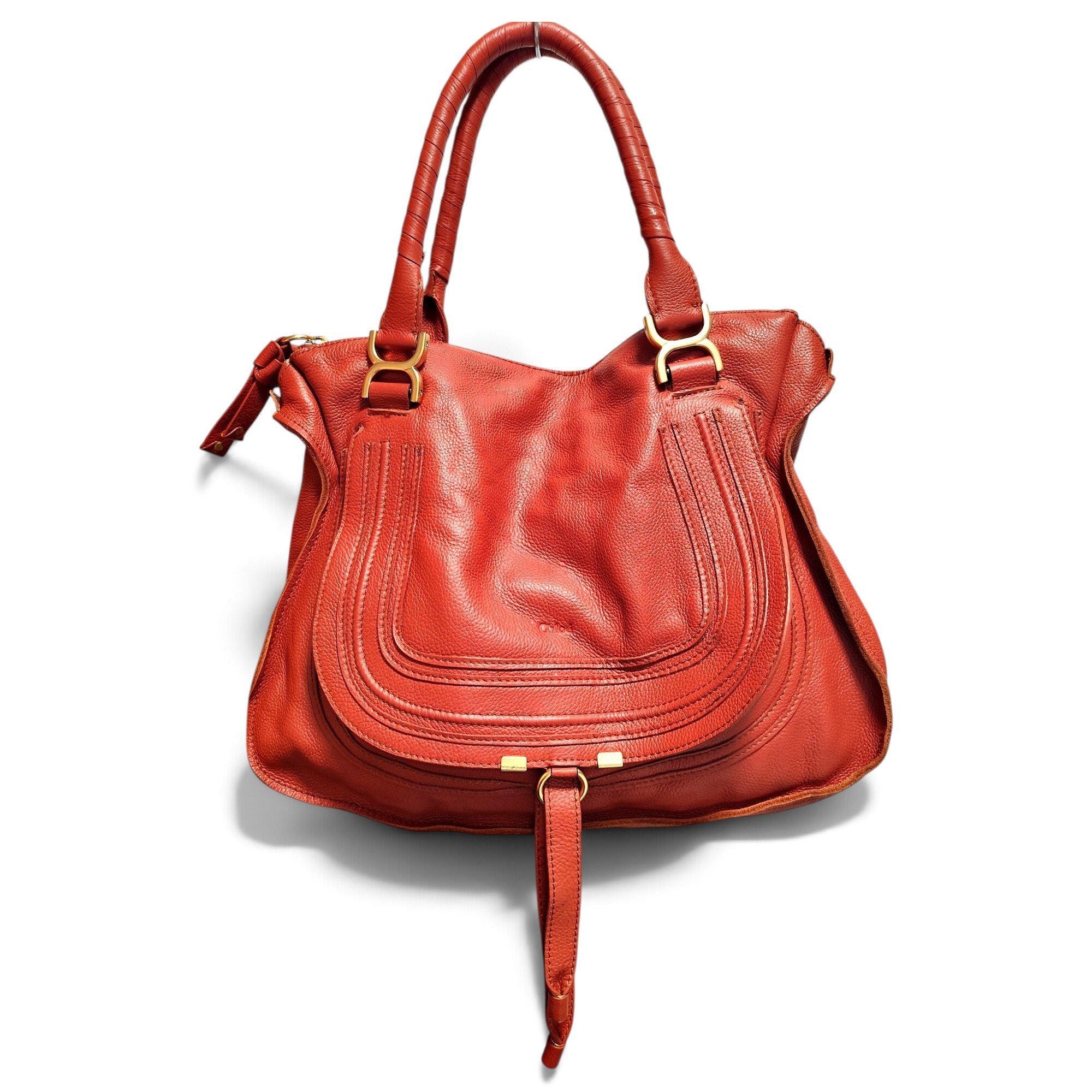 Marcie leather handbag