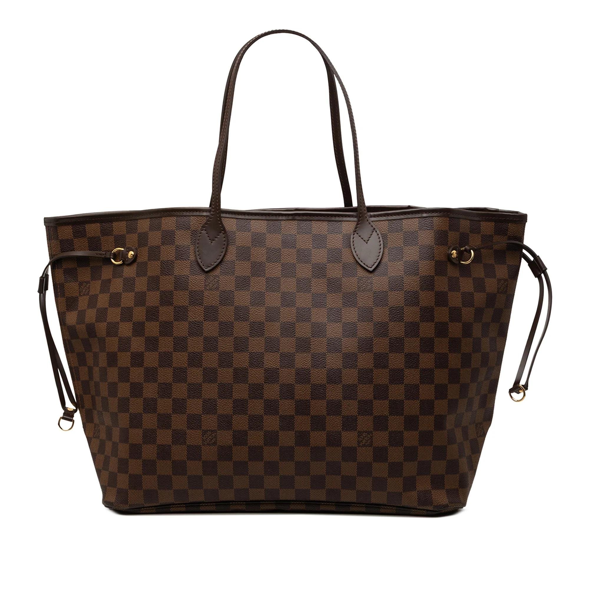 Neverfull leather tote