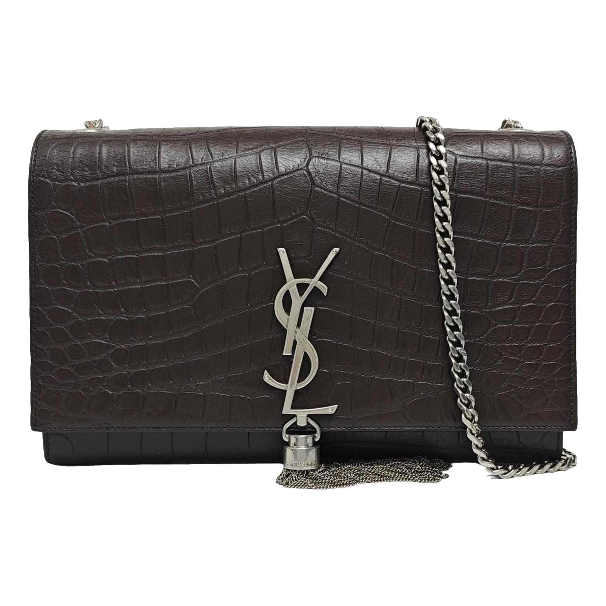 Pompom Kate leather crossbody bag