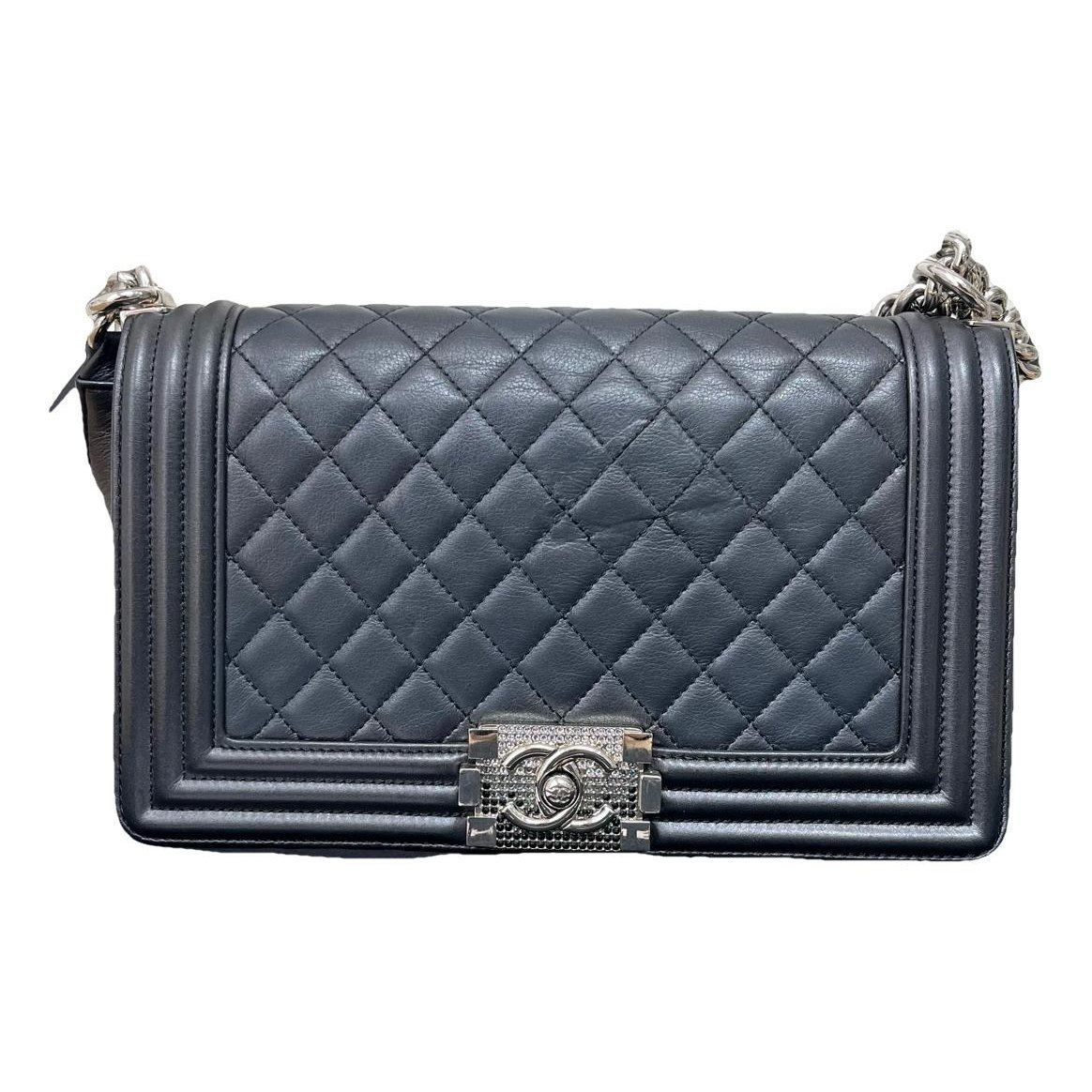 Boy leather crossbody bag