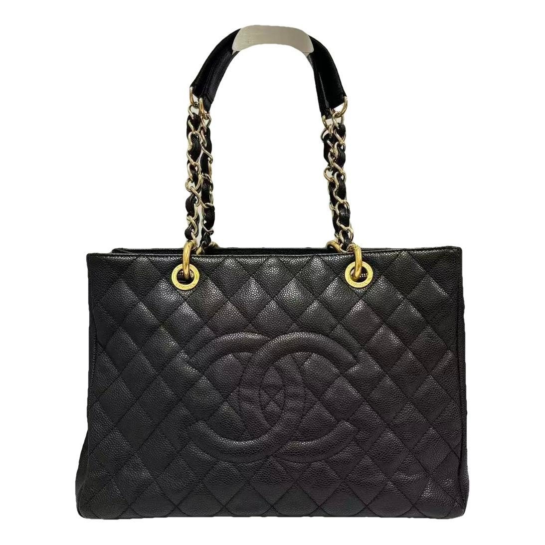 Grand shopping leather handbag