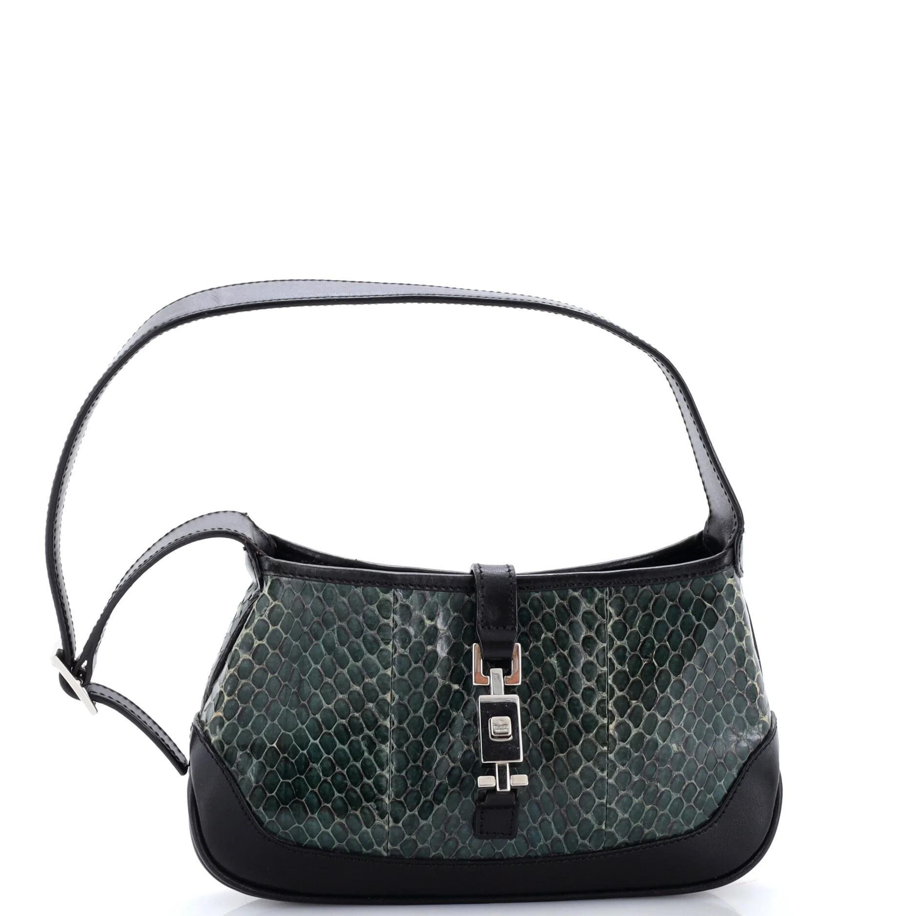 Exotic leathers handbag