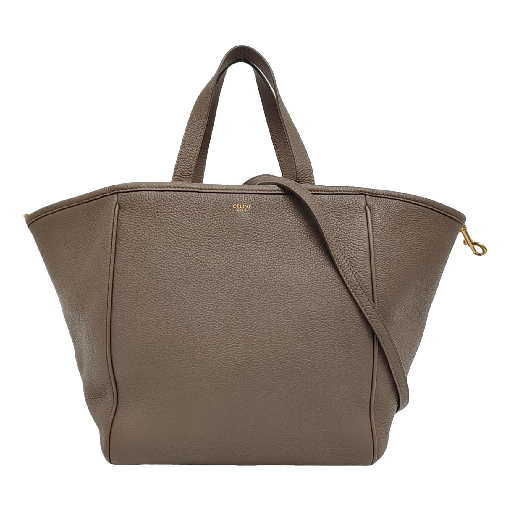 Oversized stud bag leather handbag
