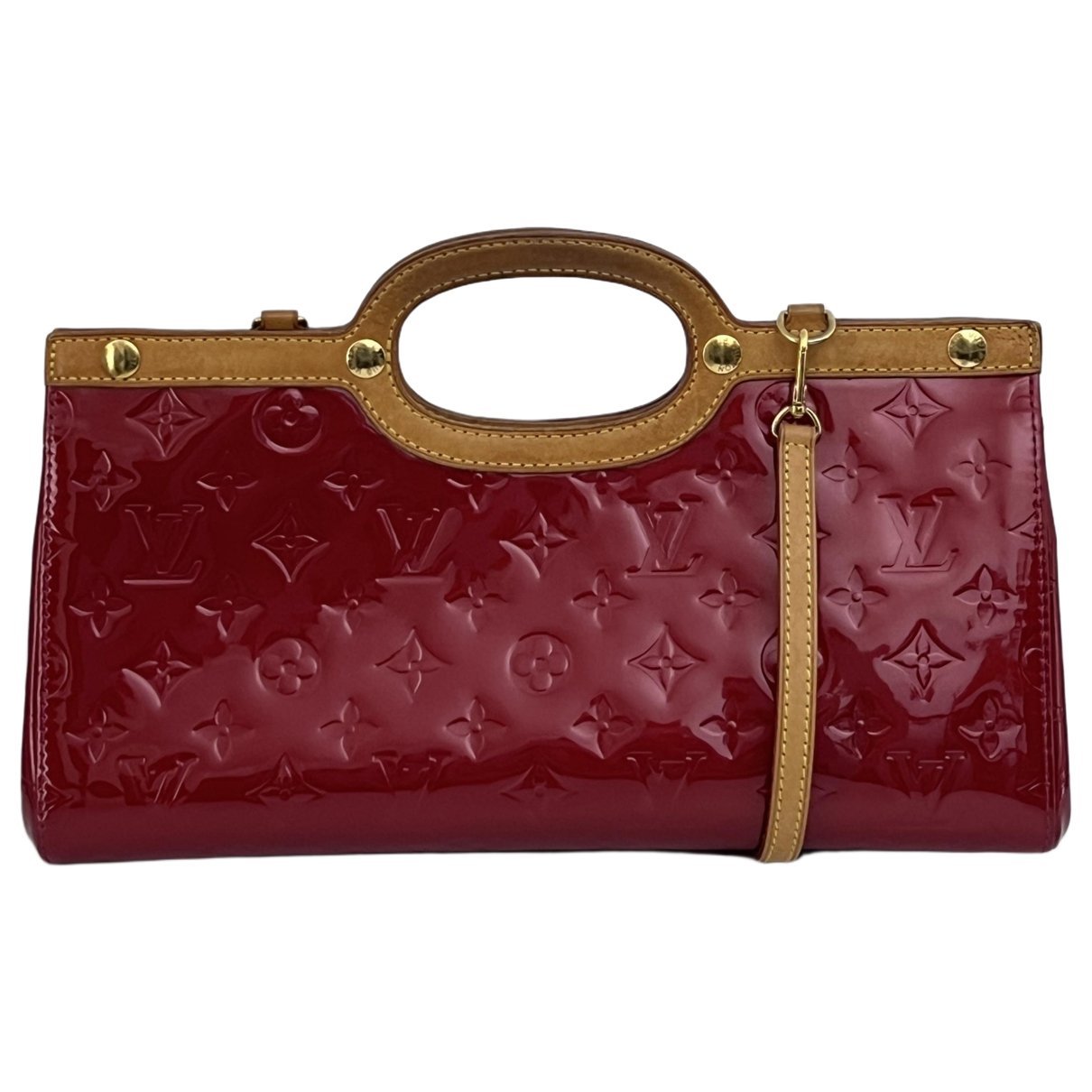 Roxbury patent leather handbag