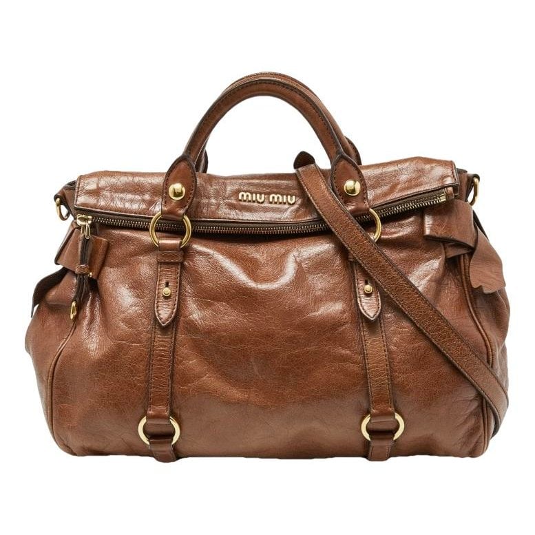 Vitello leather crossbody bag