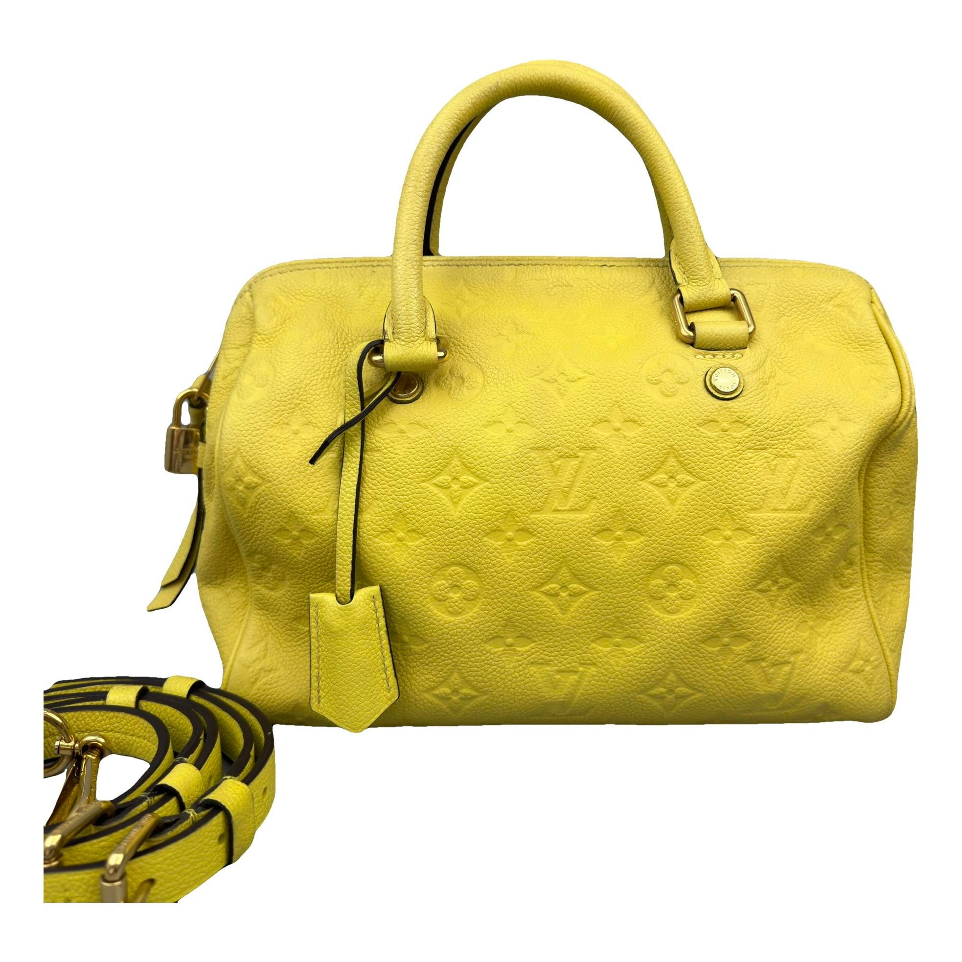 Speedy Bandoulière leather handbag