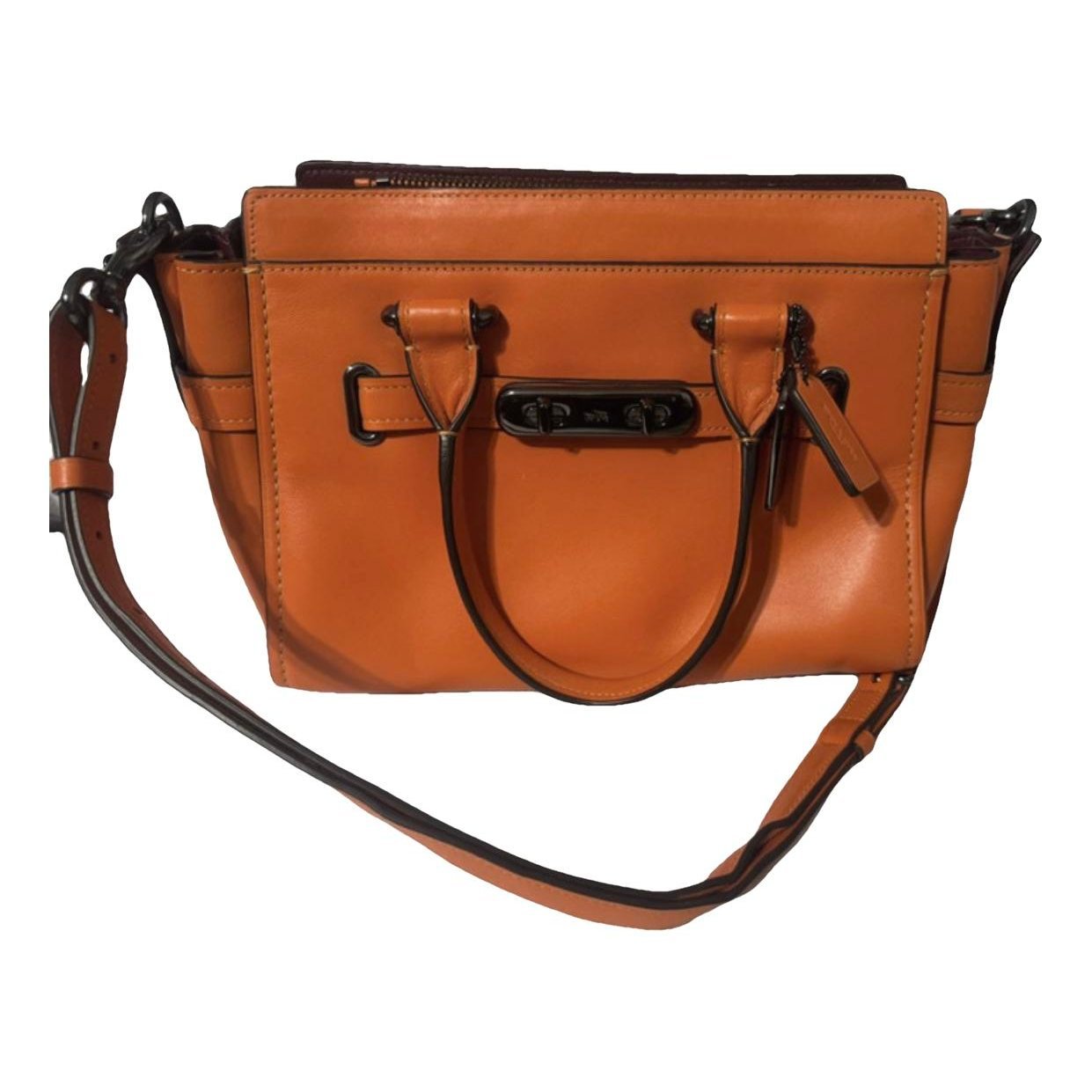 Leather handbag