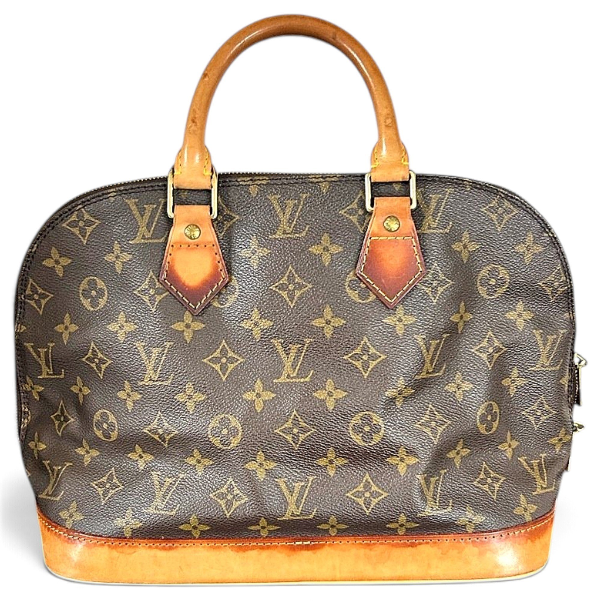 Alma leather handbag